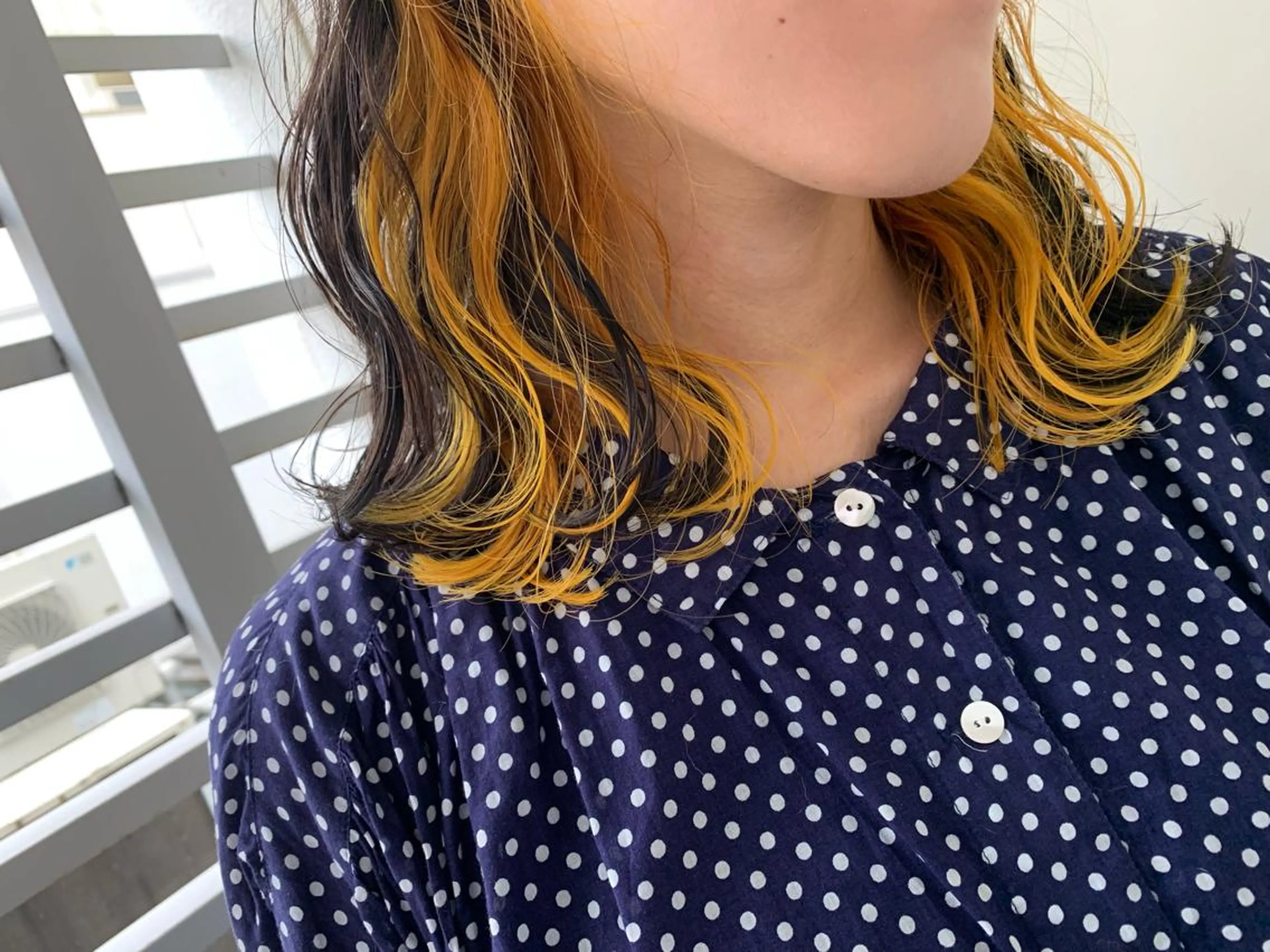 ミディアム カラー ヘアアレンジ ヘアカラー kei/透明感カラー /ベージュ/髪質改善のヘアスタイル