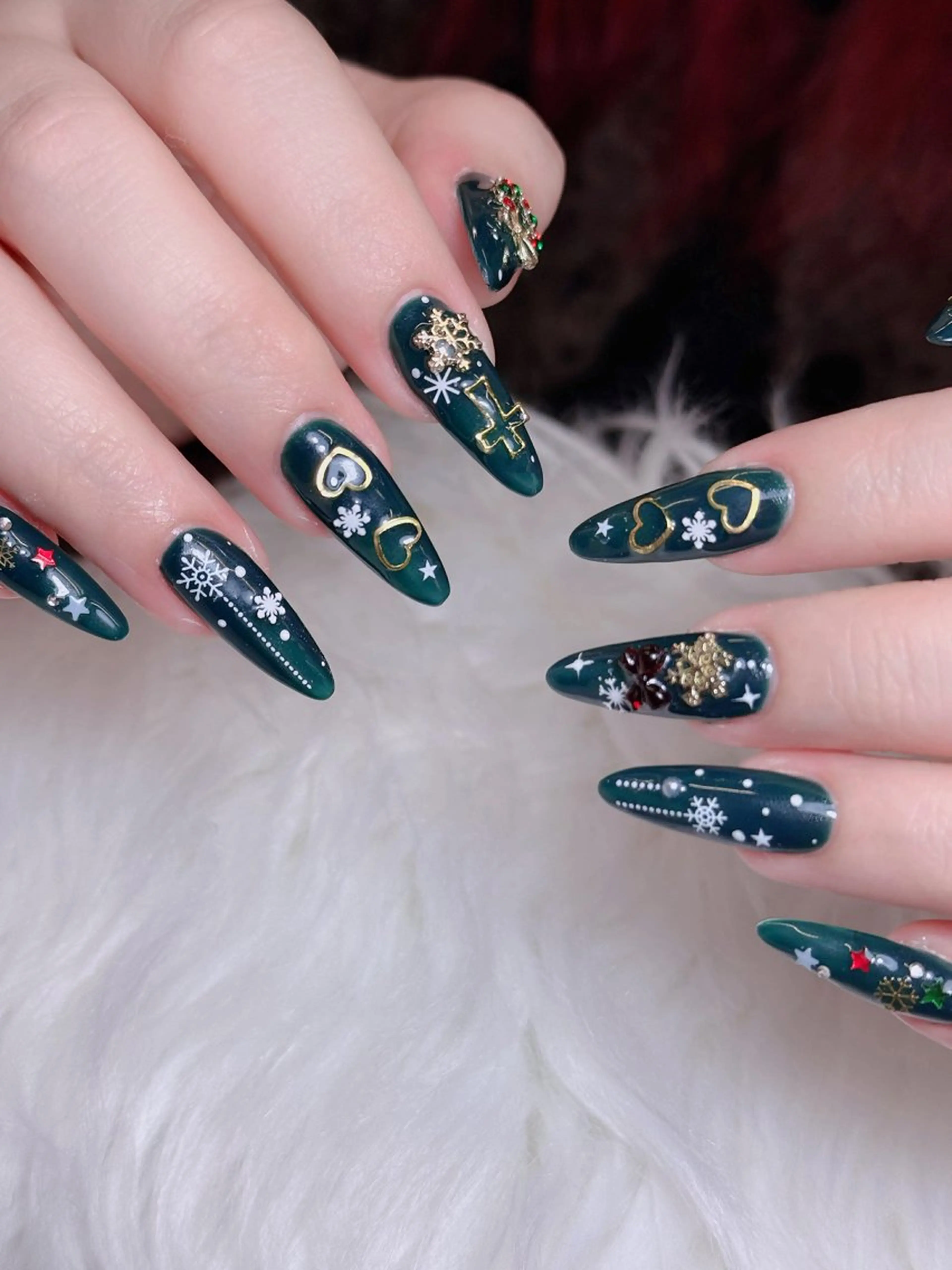 ネイル オーロラネイル チークネイル フットネイル フレンチネイル 韓国ネイル ハンドネイル Lumi Nailのネイルデザイン