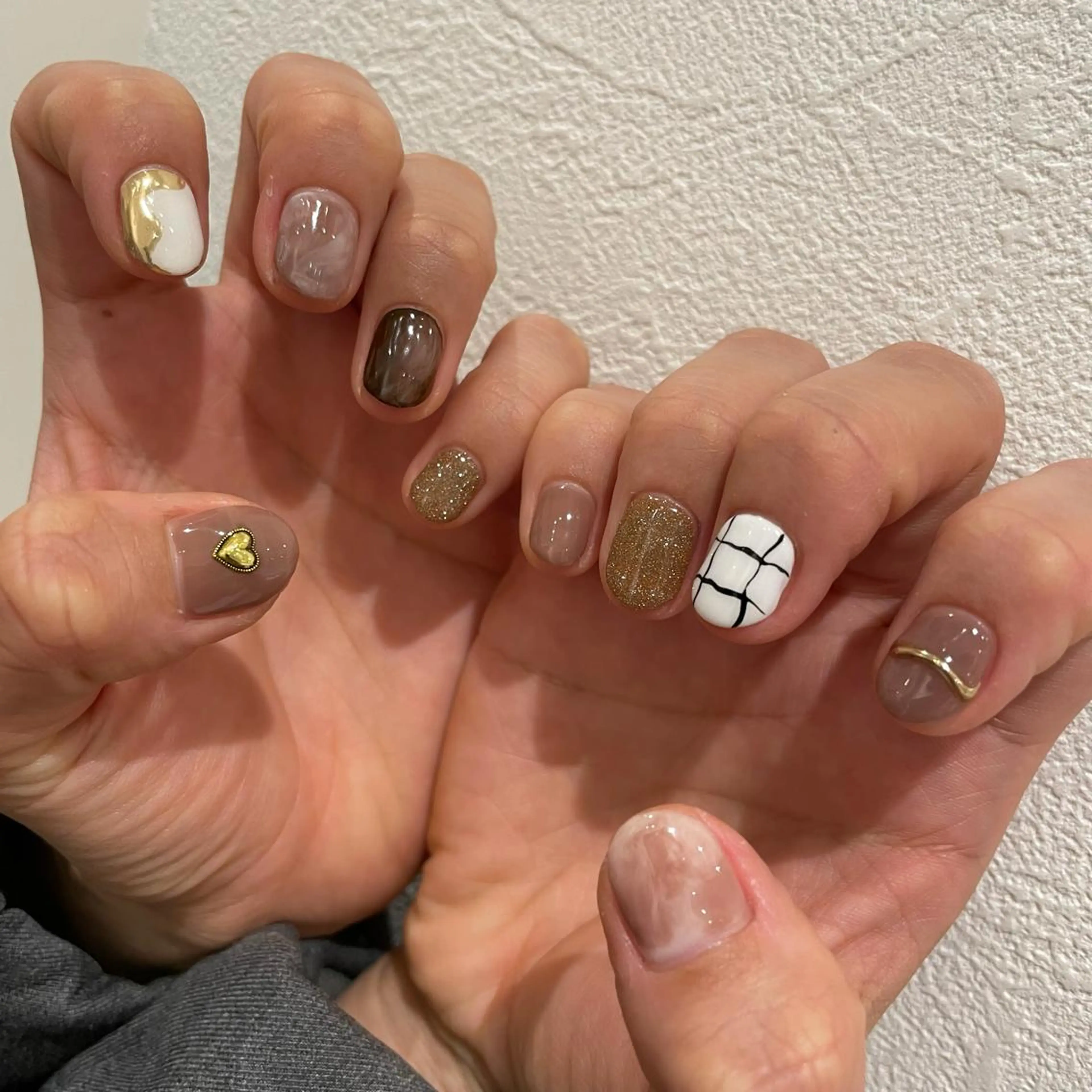 ネイル 持ち込み ハンドネイル miu nail所属・MIUNail YUMIのネイルデザイン