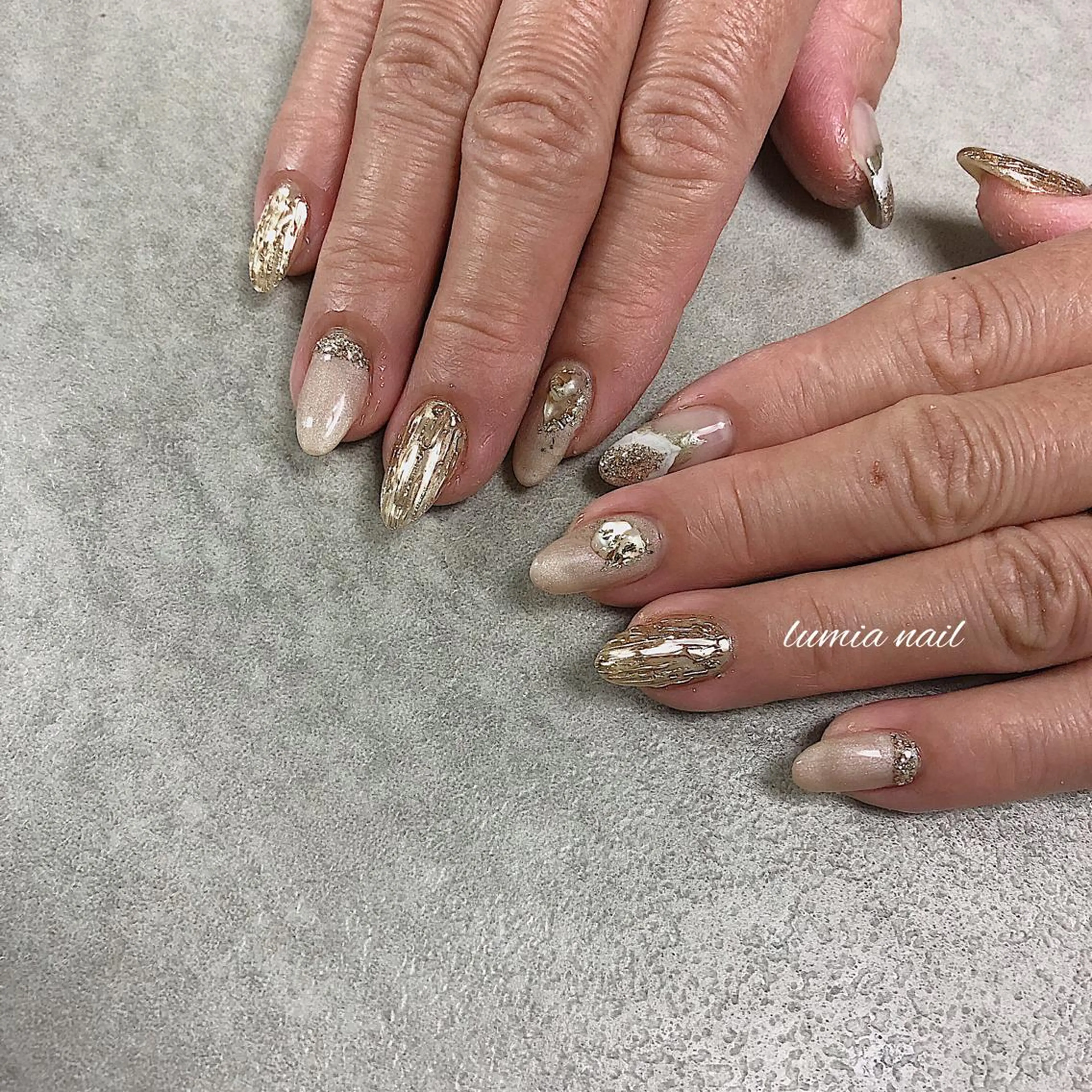 ネイル nail&eyelash Rine所属・Rine 放出 (リネ)のネイルデザイン