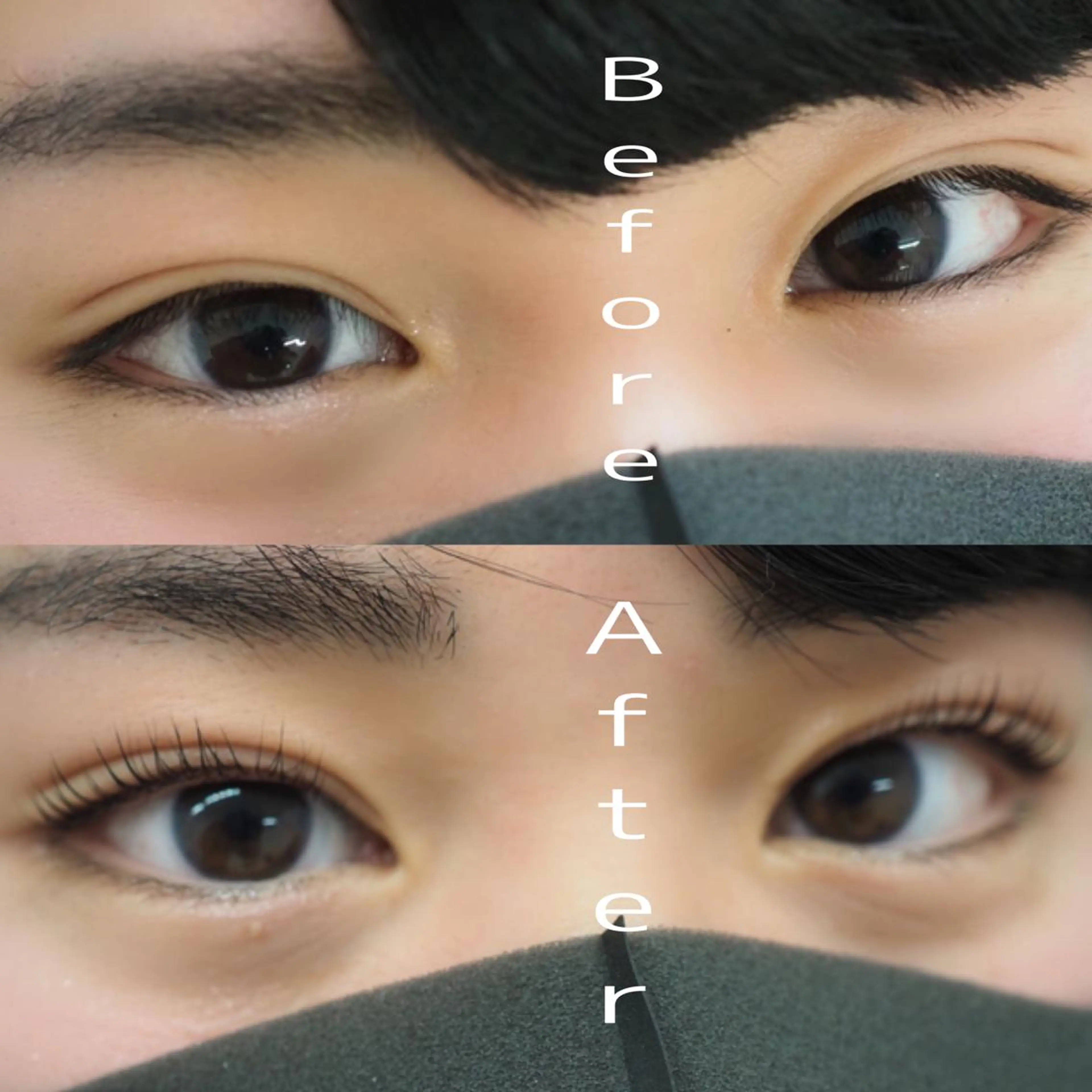 マツエク・マツパ パリジェンヌラッシュリフト kaori eyelashのマツエク・マツパデザイン