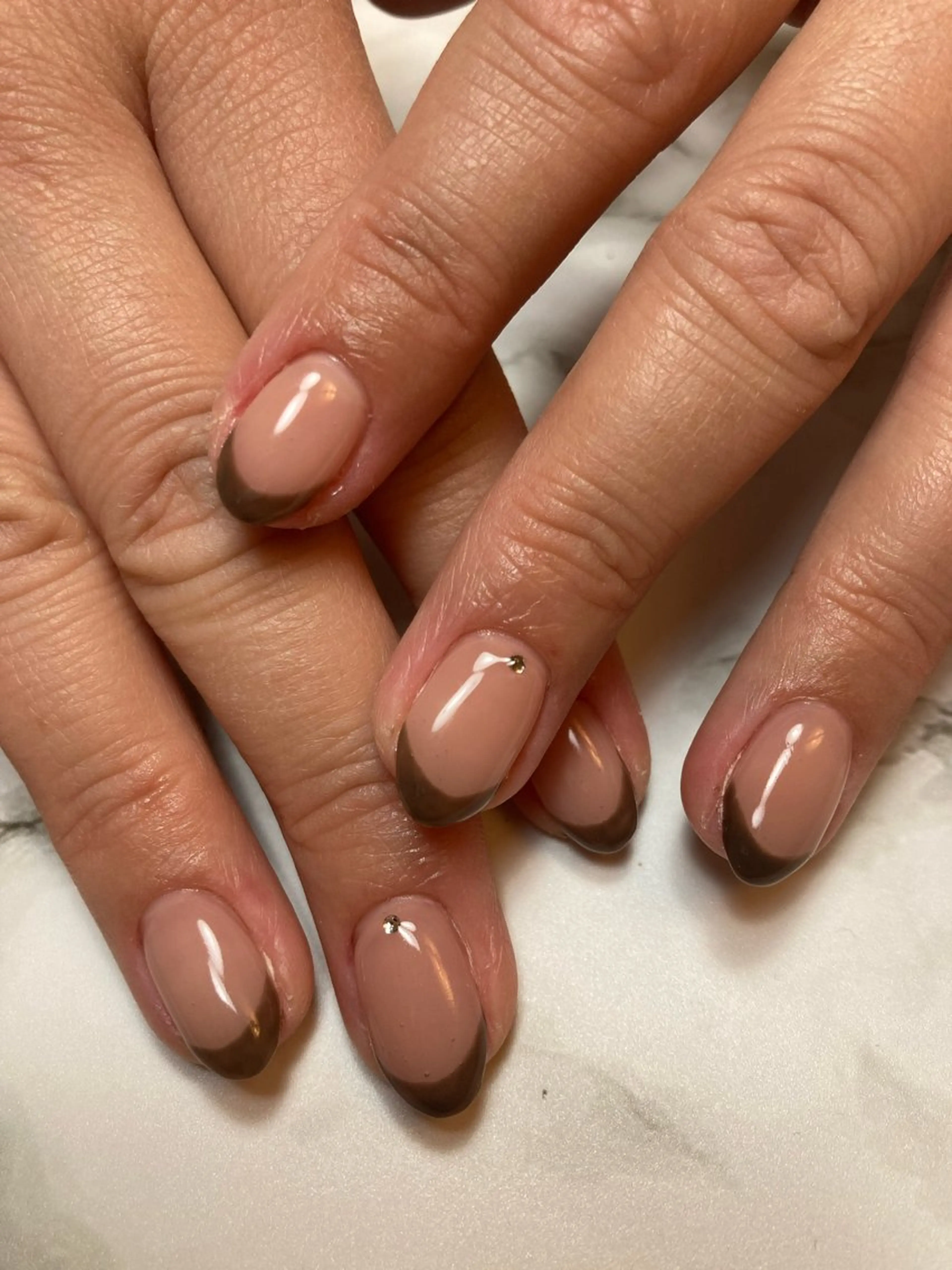 ミディアム ハンドネイル フットネイル et.nail所属・et. nailのネイルデザイン