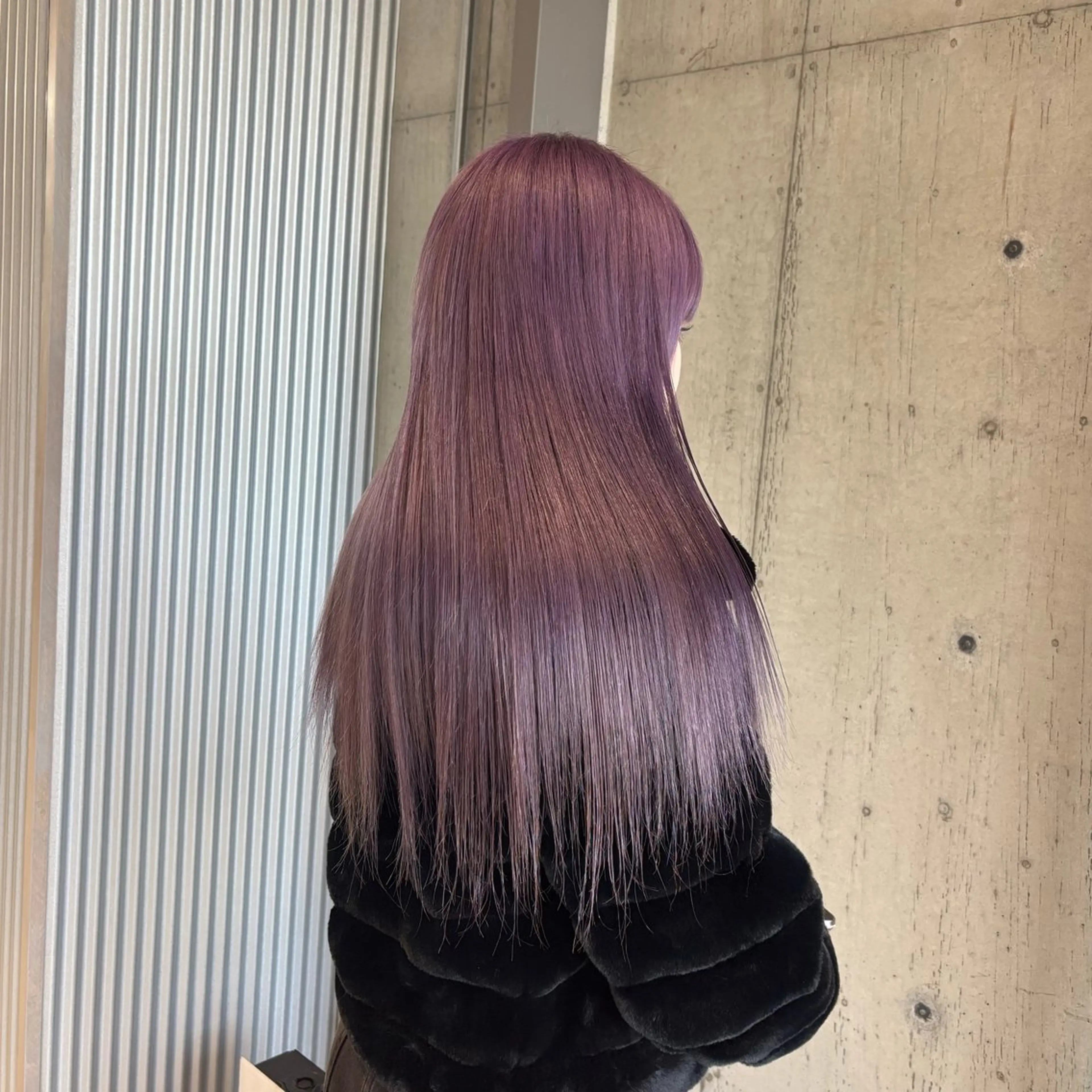 ロング カラー ヘアカラー トリートメント ヘッドスパ ヘアセット 🍎ハイトーン/ 透明感カラー🍎リオのヘアスタイル