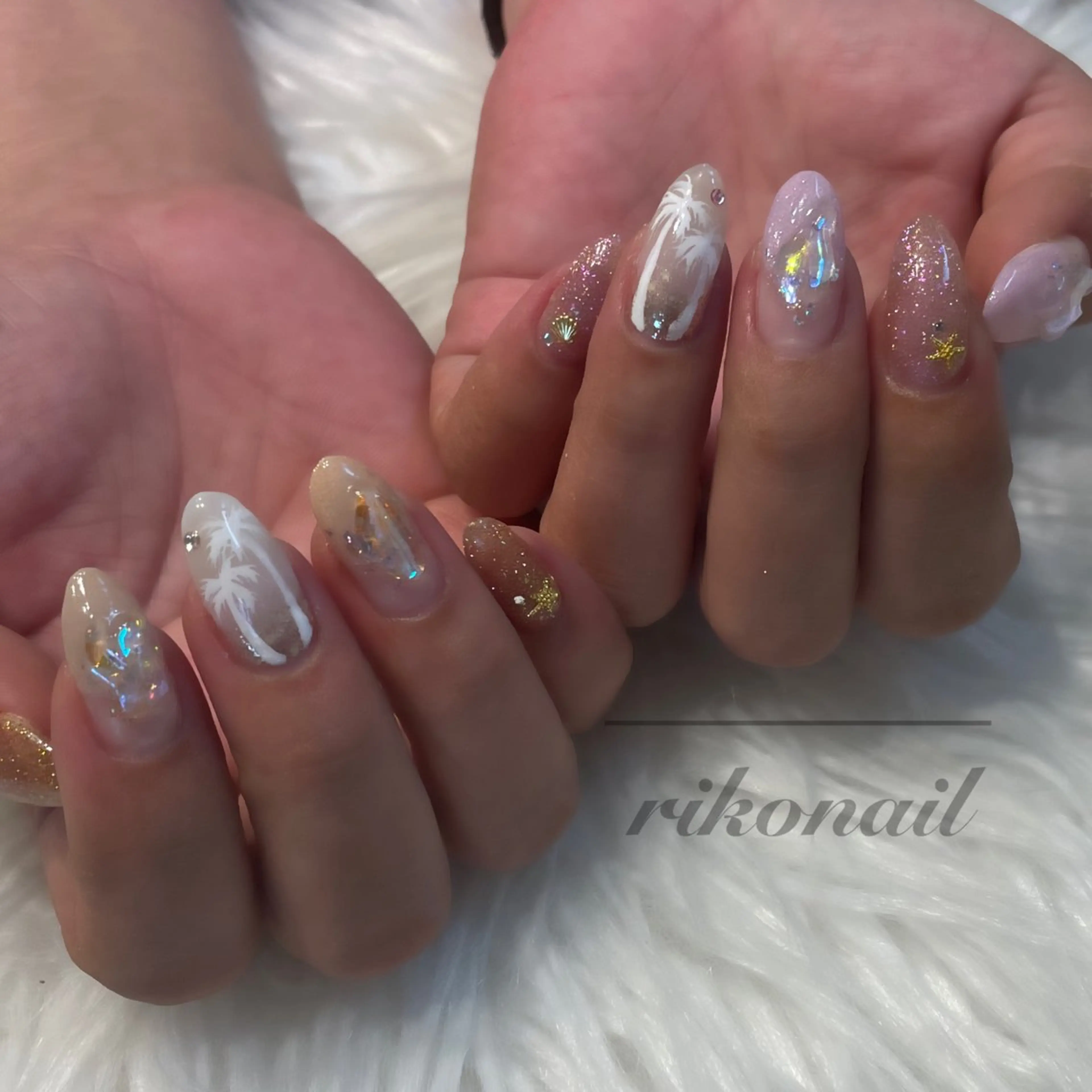 ネイル ハンドネイル riko nailのネイルデザイン