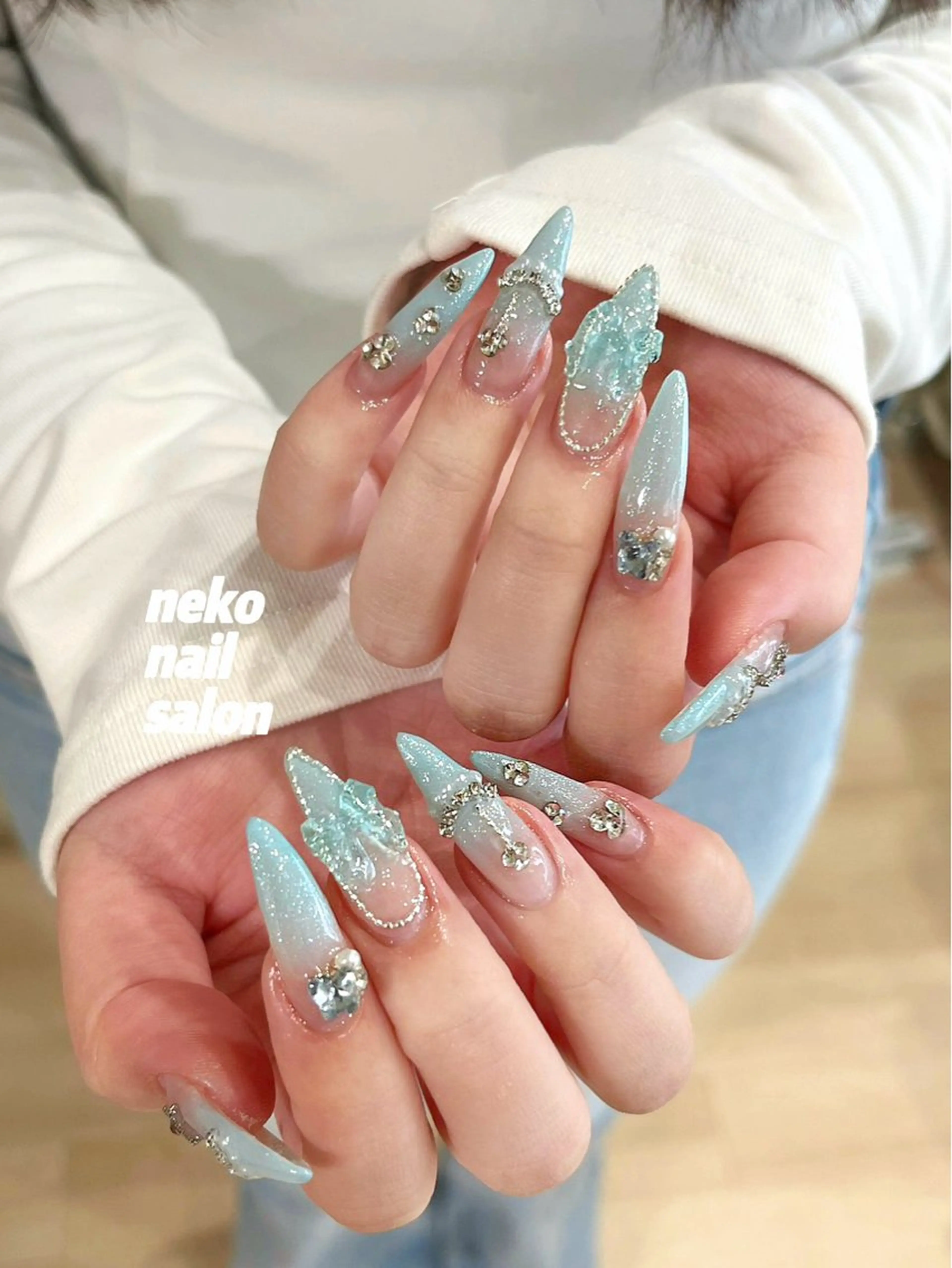 ネイル ワンホンネイル ハンドネイル neko nail所属・neko nailのネイルデザイン