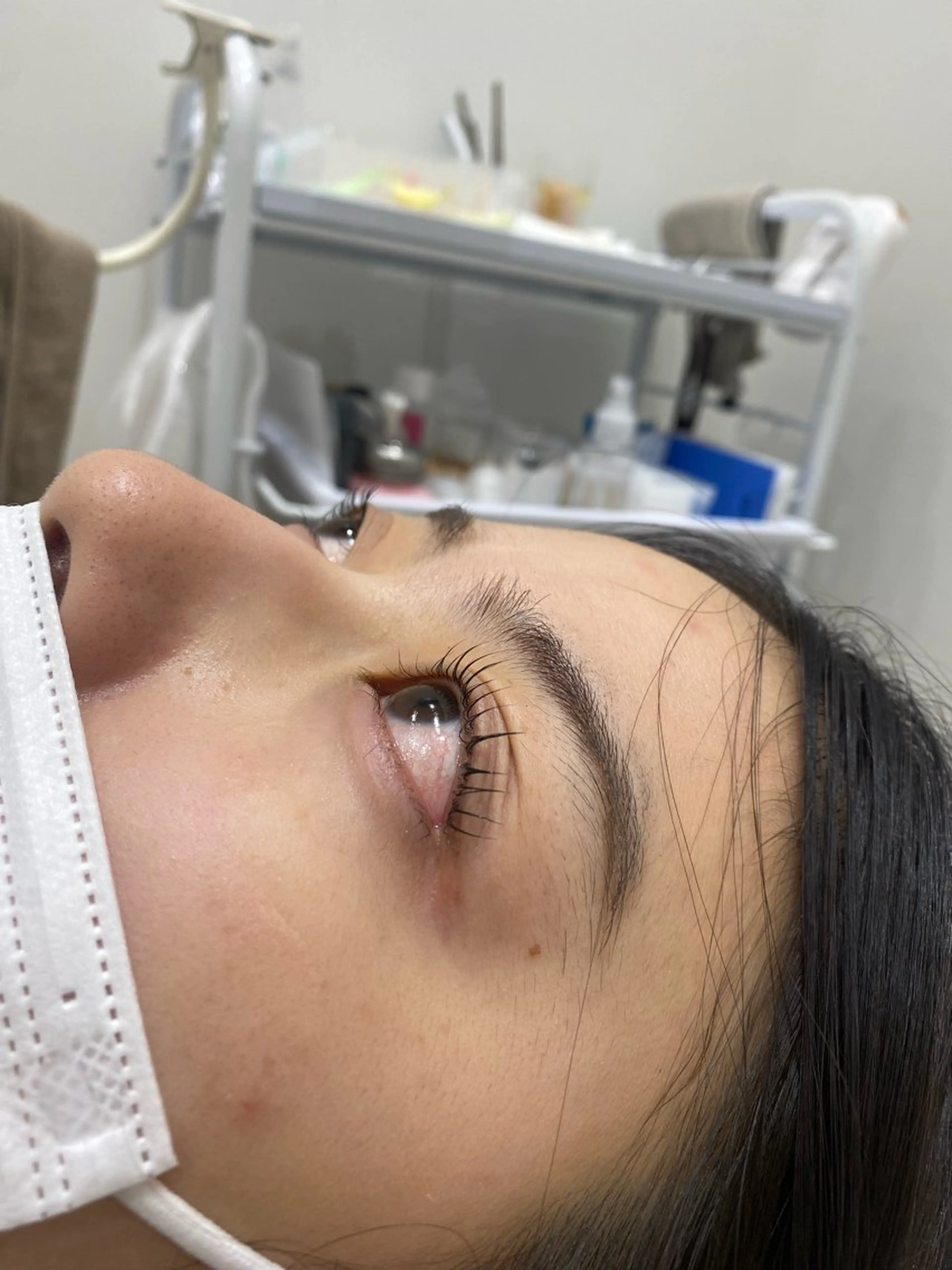 マツエク・マツパ パリジェンヌラッシュリフト まつげパーマ 下まつげエクステ nail&eyeLily 武蔵境店所属・岩田 柚葉のマツエク・マツパデザイン