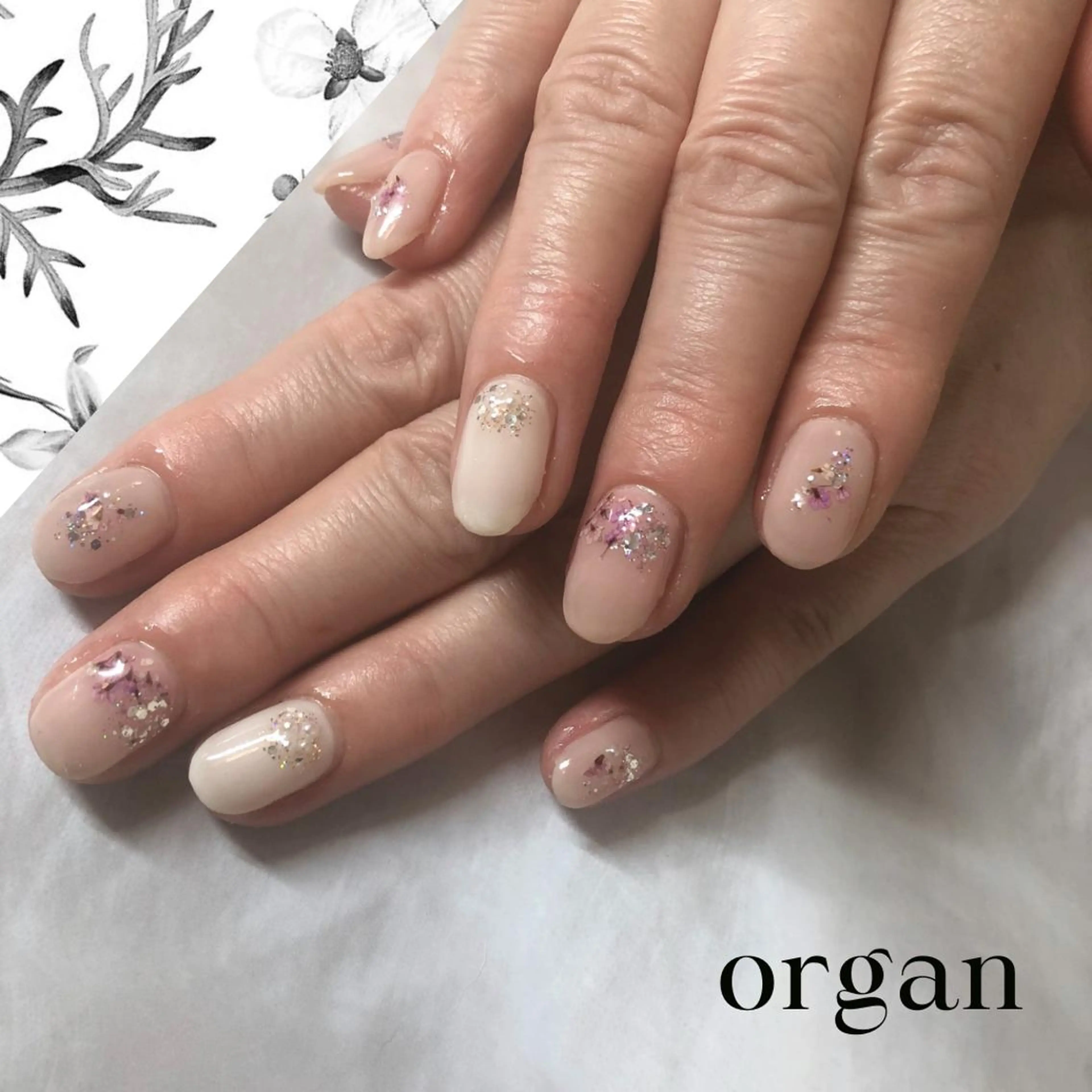 ネイル 【ＯＲＧＡＮ】 nailのネイルデザイン