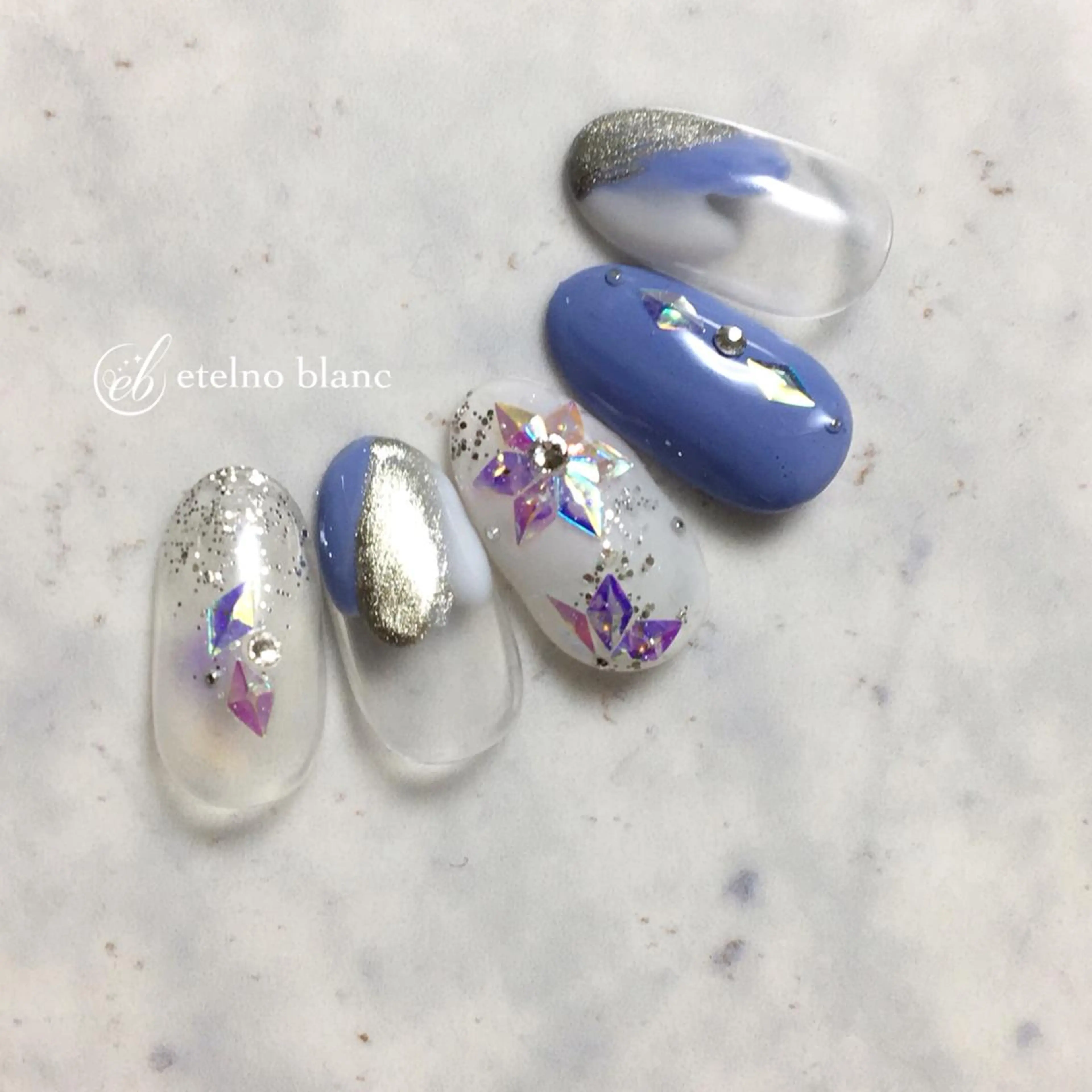 ネイル etelno blanc中目黒のネイルデザイン