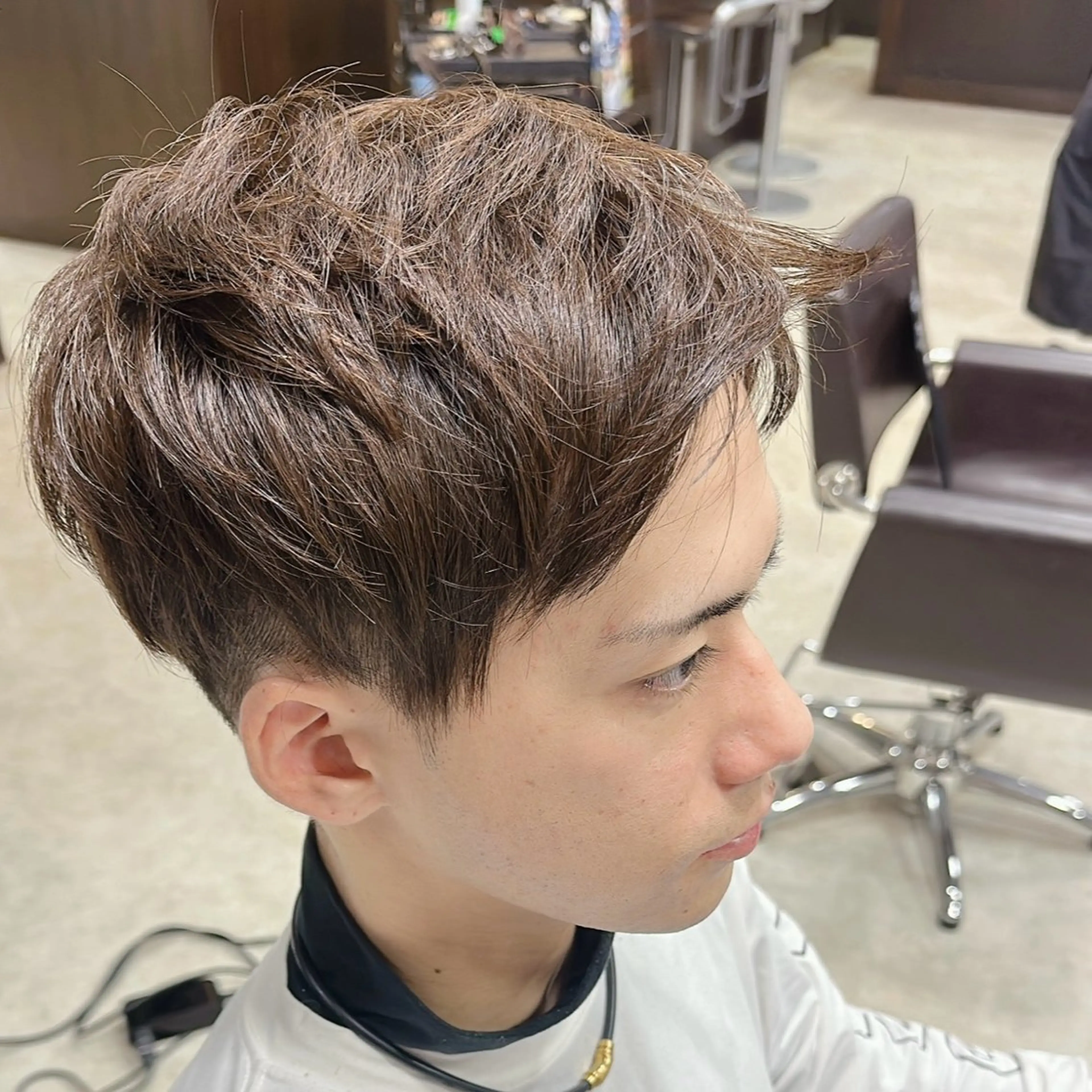 ショート メンズ カット 中島 剛のヘアスタイル