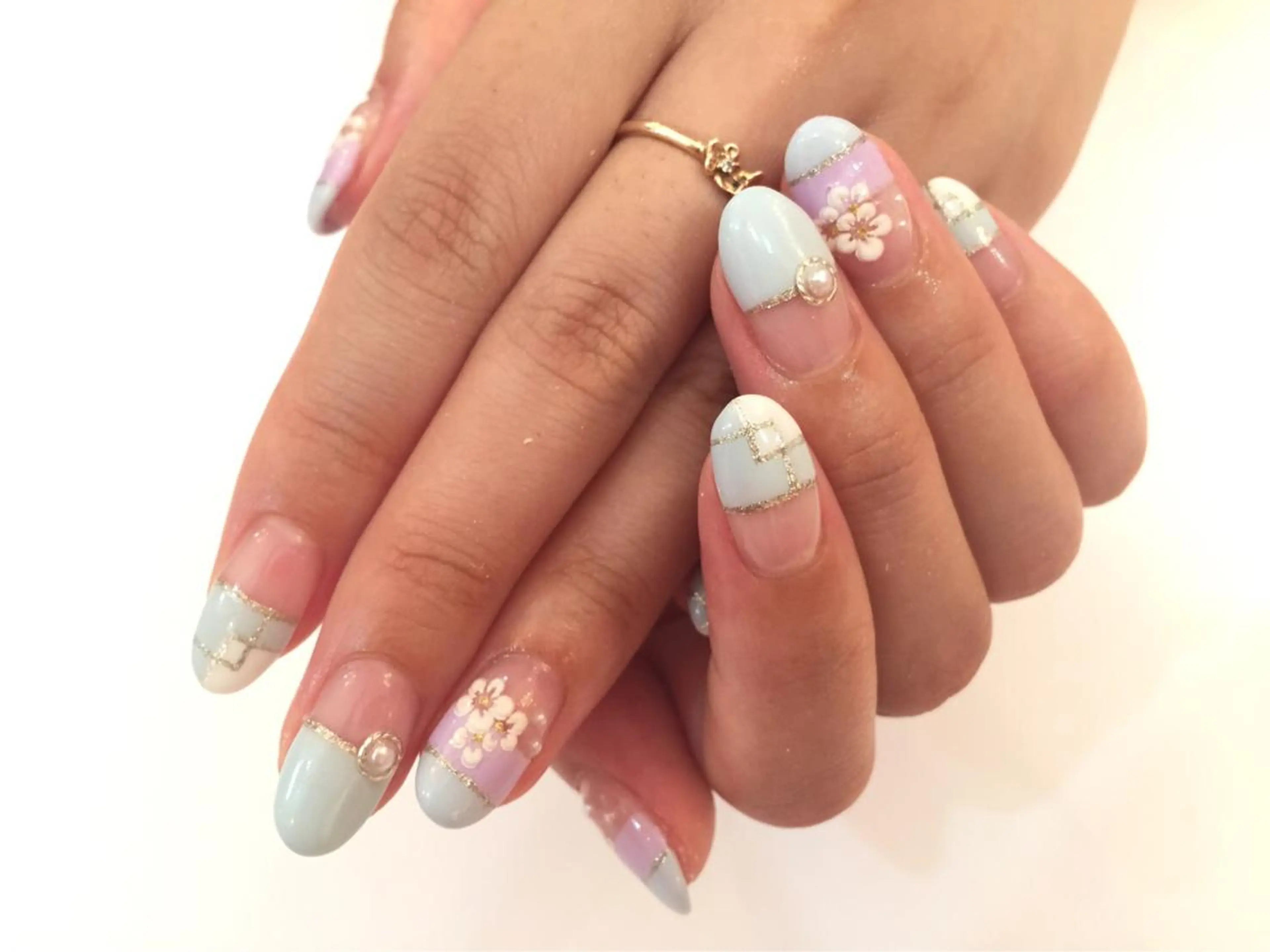 ミディアム カラー パーマ ヘアアレンジ メンズ キッズ ネイル マツエク・マツパ 学生（メンズ向け） 付け放題 学生 アートネイル フットネイル NAILSGOGO shibuyaのネイルデザイン