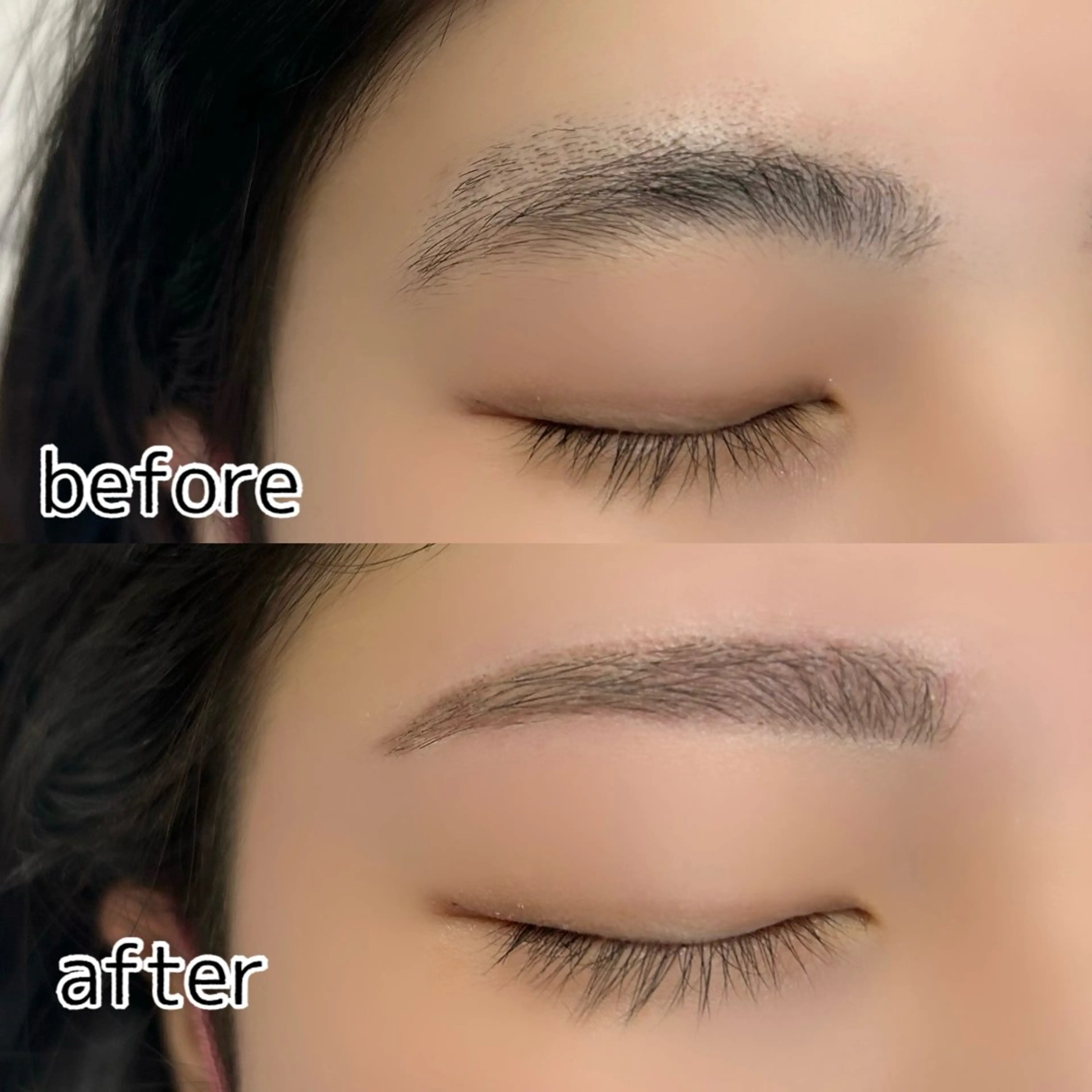 アイブロウ ワックス脱毛 鈴木 理彩のマツエク・マツパデザイン