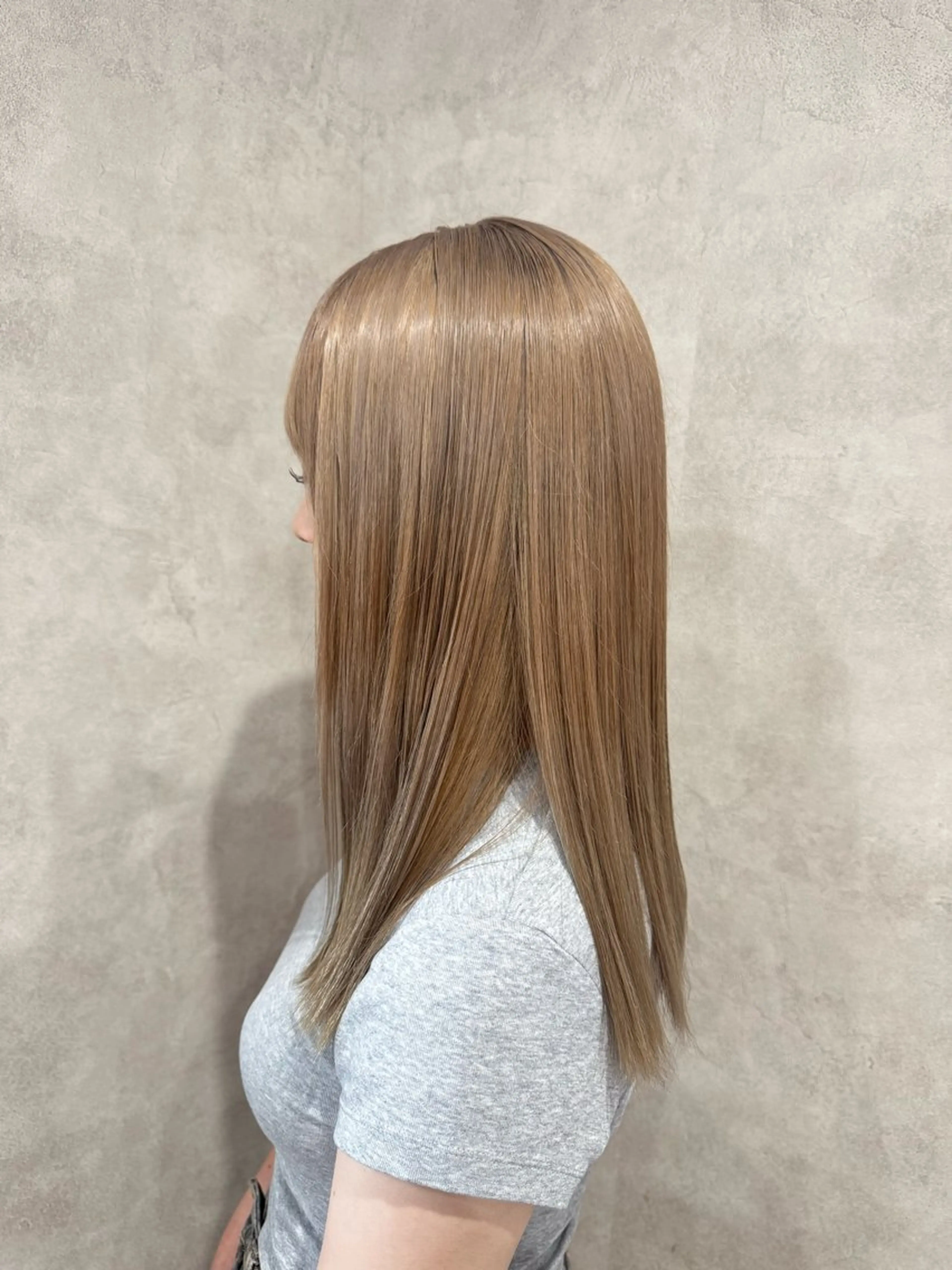 ミディアム un chou chou所属・lisa  ︎︎のヘアスタイル