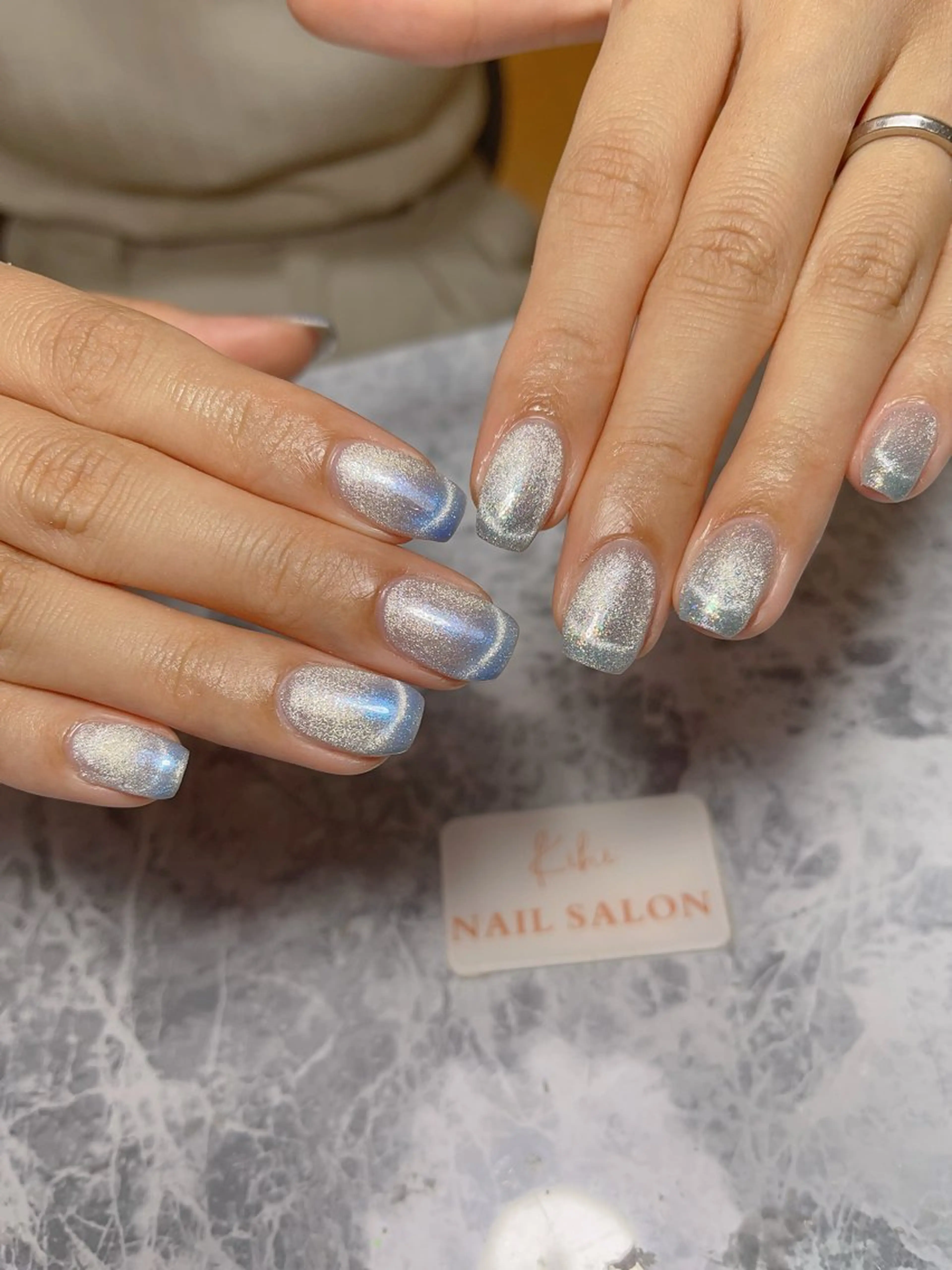 ネイル アートネイル フレンチネイル ジェルネイル グラデーション 韓国ネイル ハンドネイル ハンドケア Nail Salon Kihi さくらのネイルデザイン