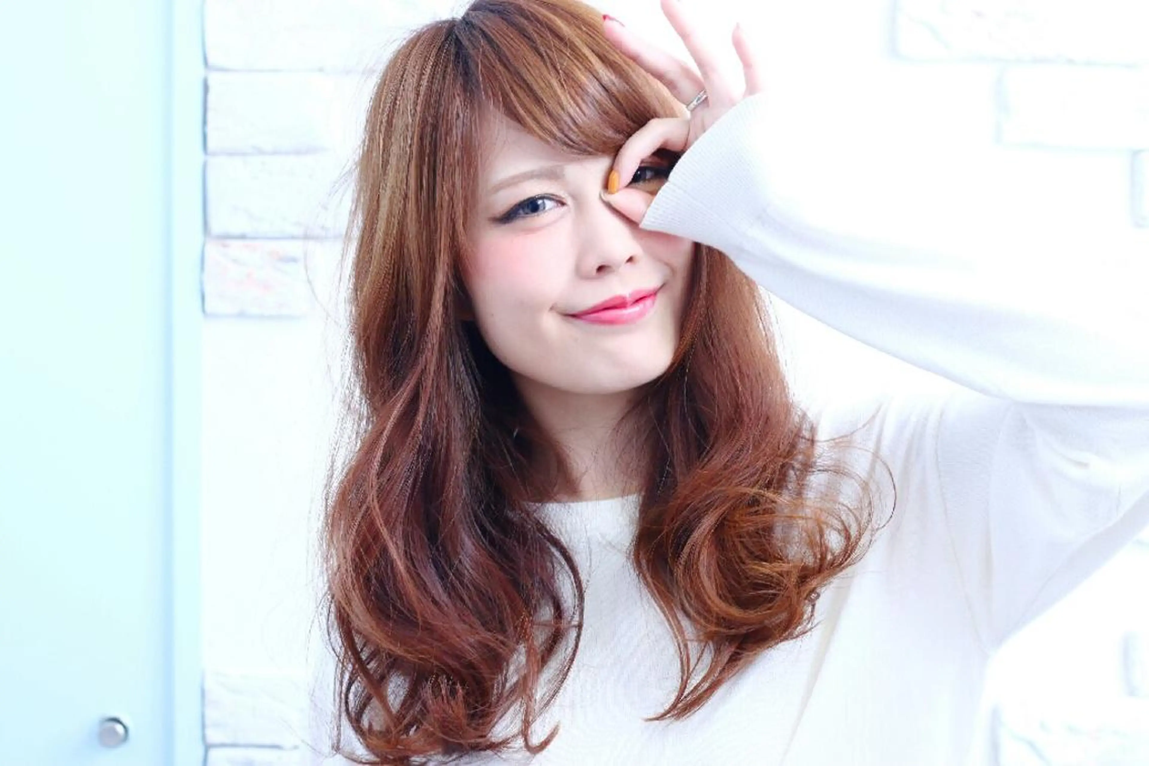 ロング カラー hairdesign LARGO所属・みうら たくやのヘアスタイル