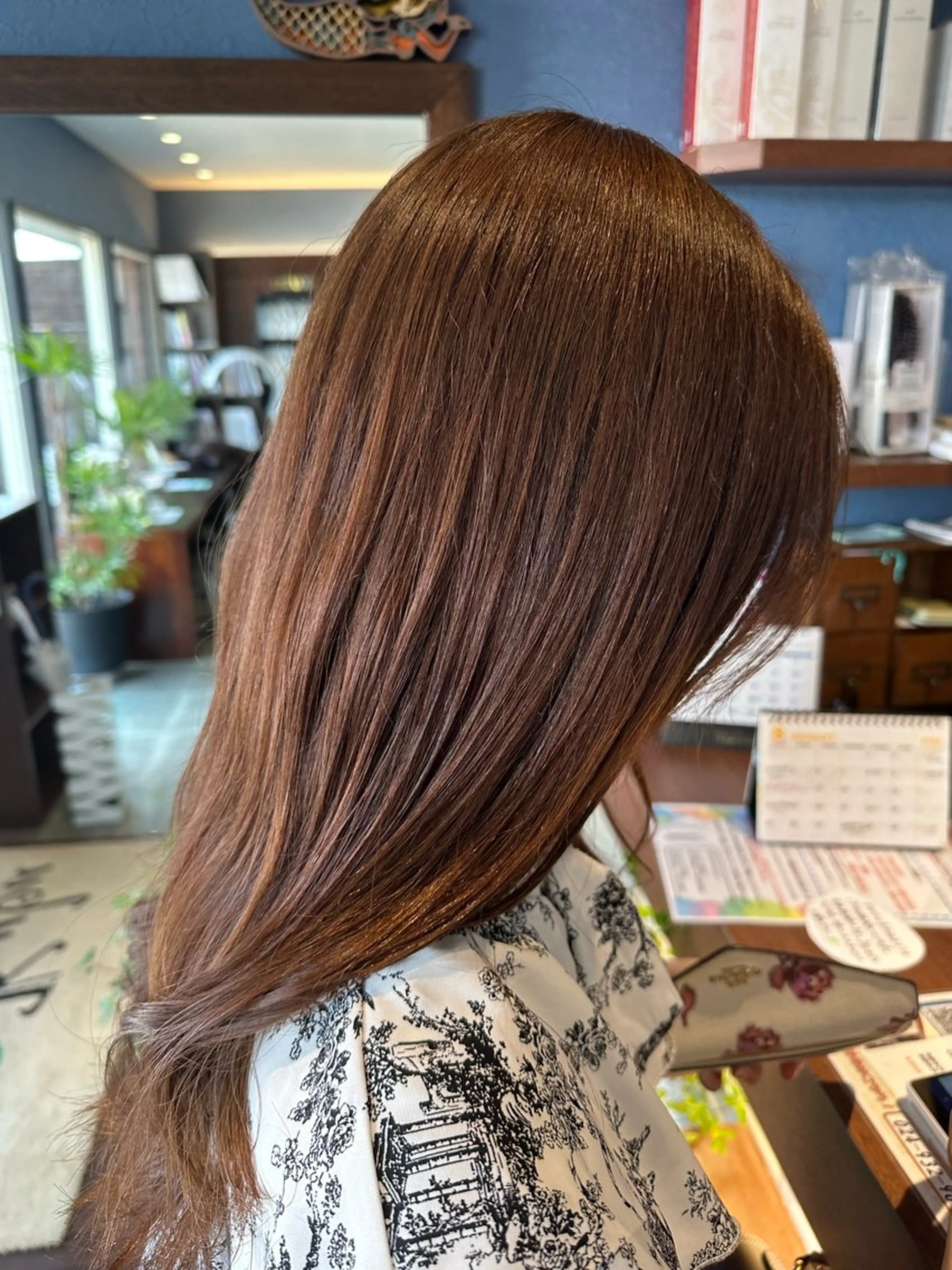 ロング カット ヘアカラー トリートメント 🎀Kubu大橋 夏夢🎀のヘアスタイル