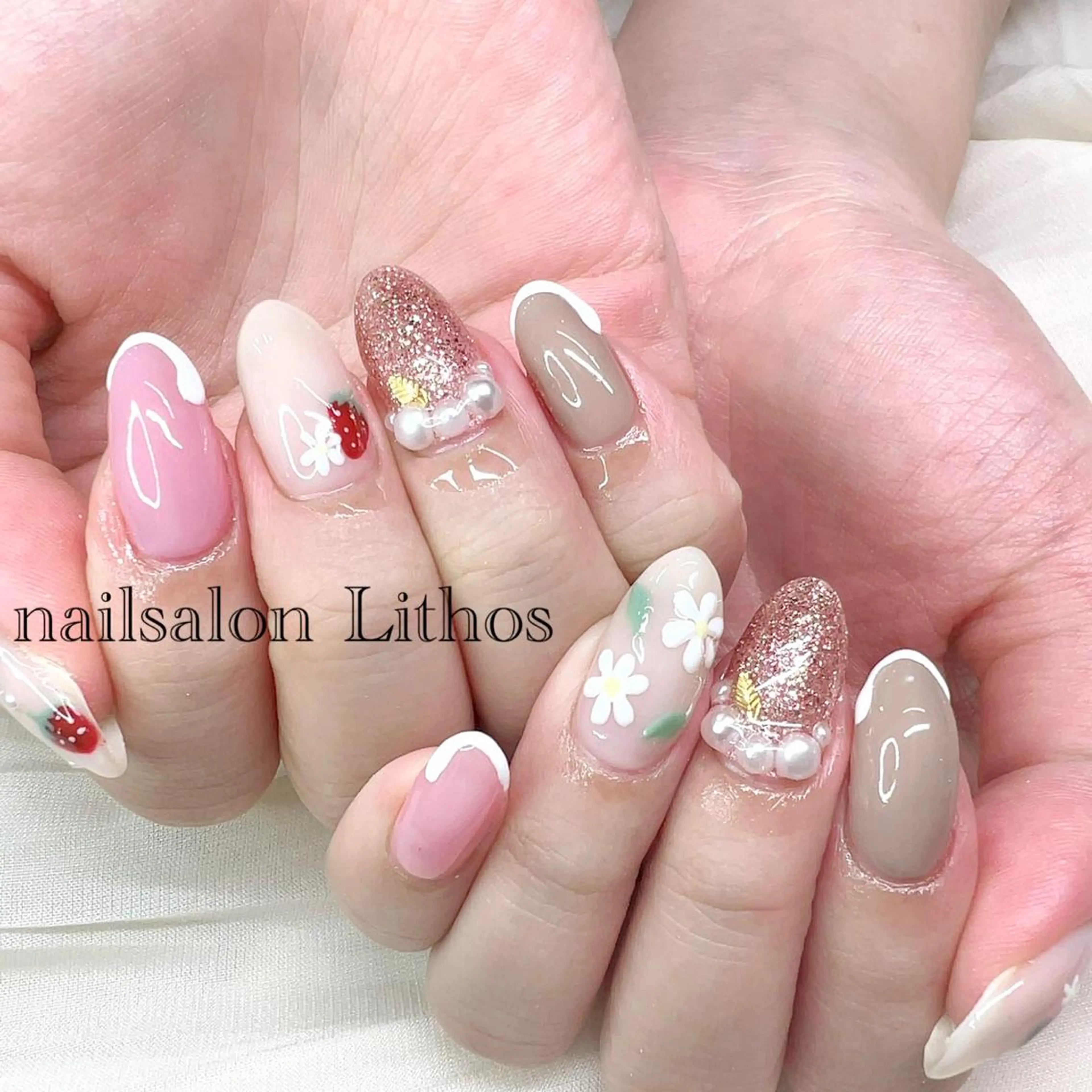 ネイル ハンドネイル nailsalon Lithos所属・nailsalon Recontreのネイルデザイン