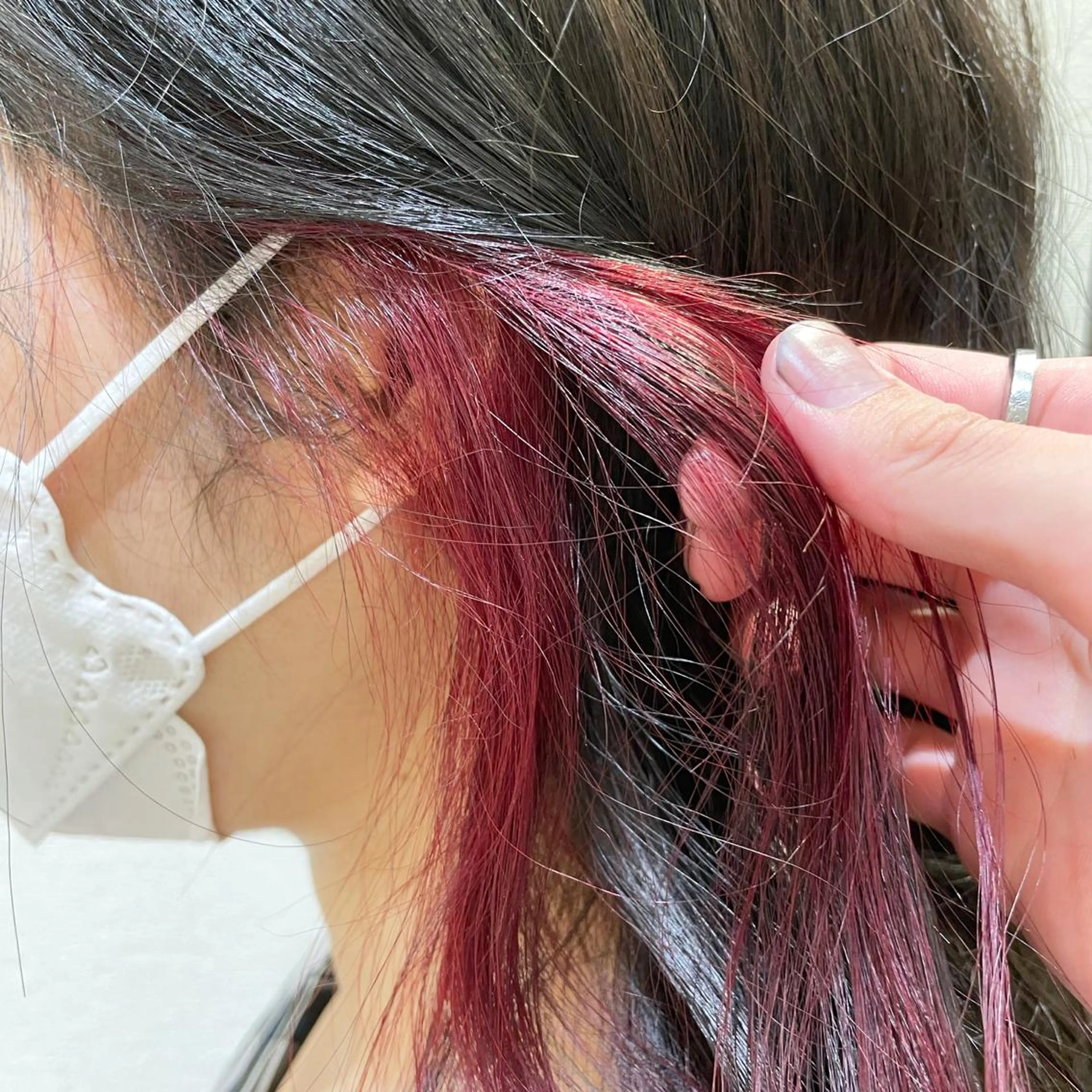 ロング カラー tint by alo bleach 大阪梅田【ティントバイアロブリーチ】所属・✨武内凌太✨ カットモデル募集のヘアスタイル