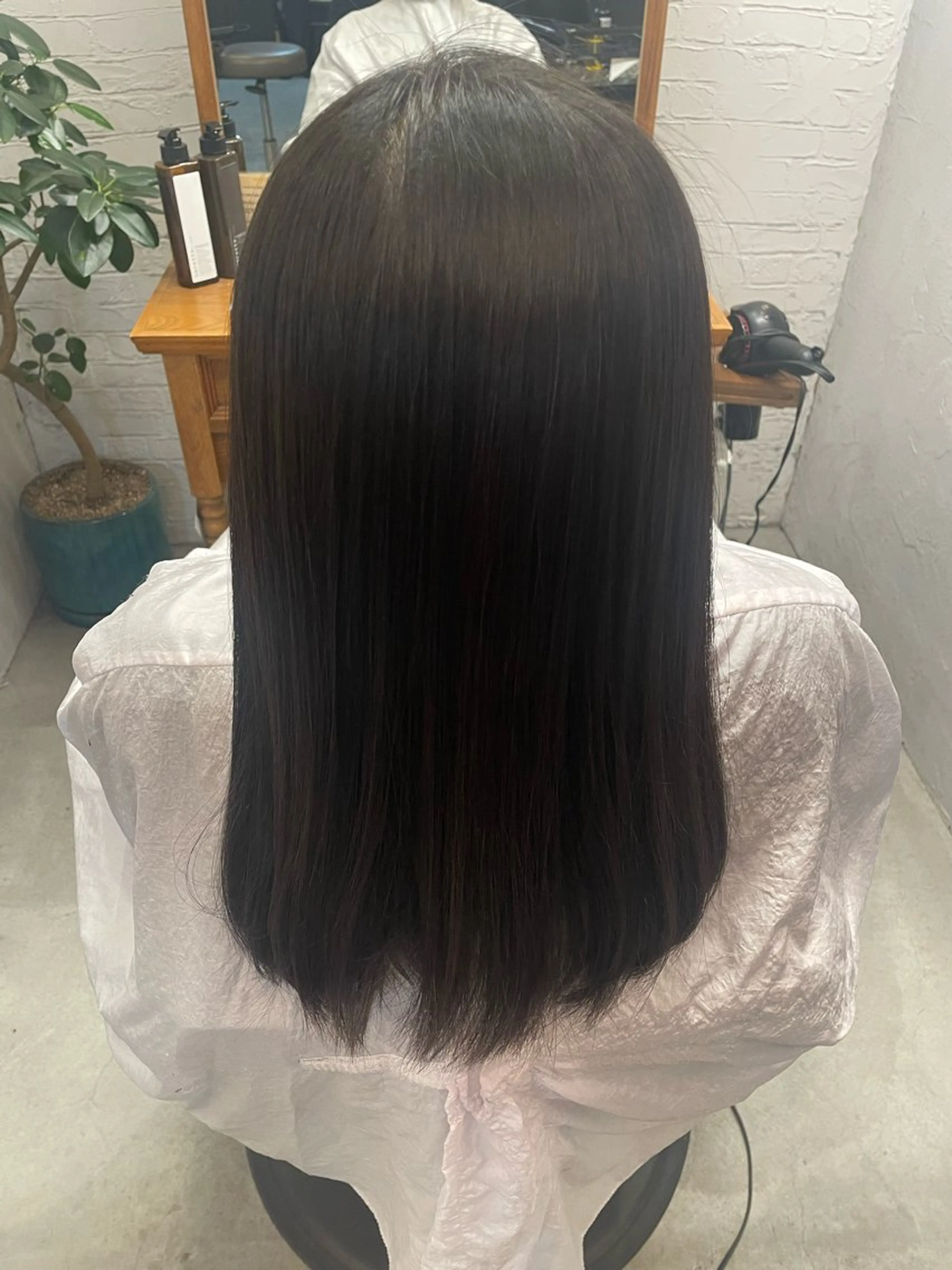 セミロング veretta.香里園所属・筒井 沙祐奈のヘアスタイル