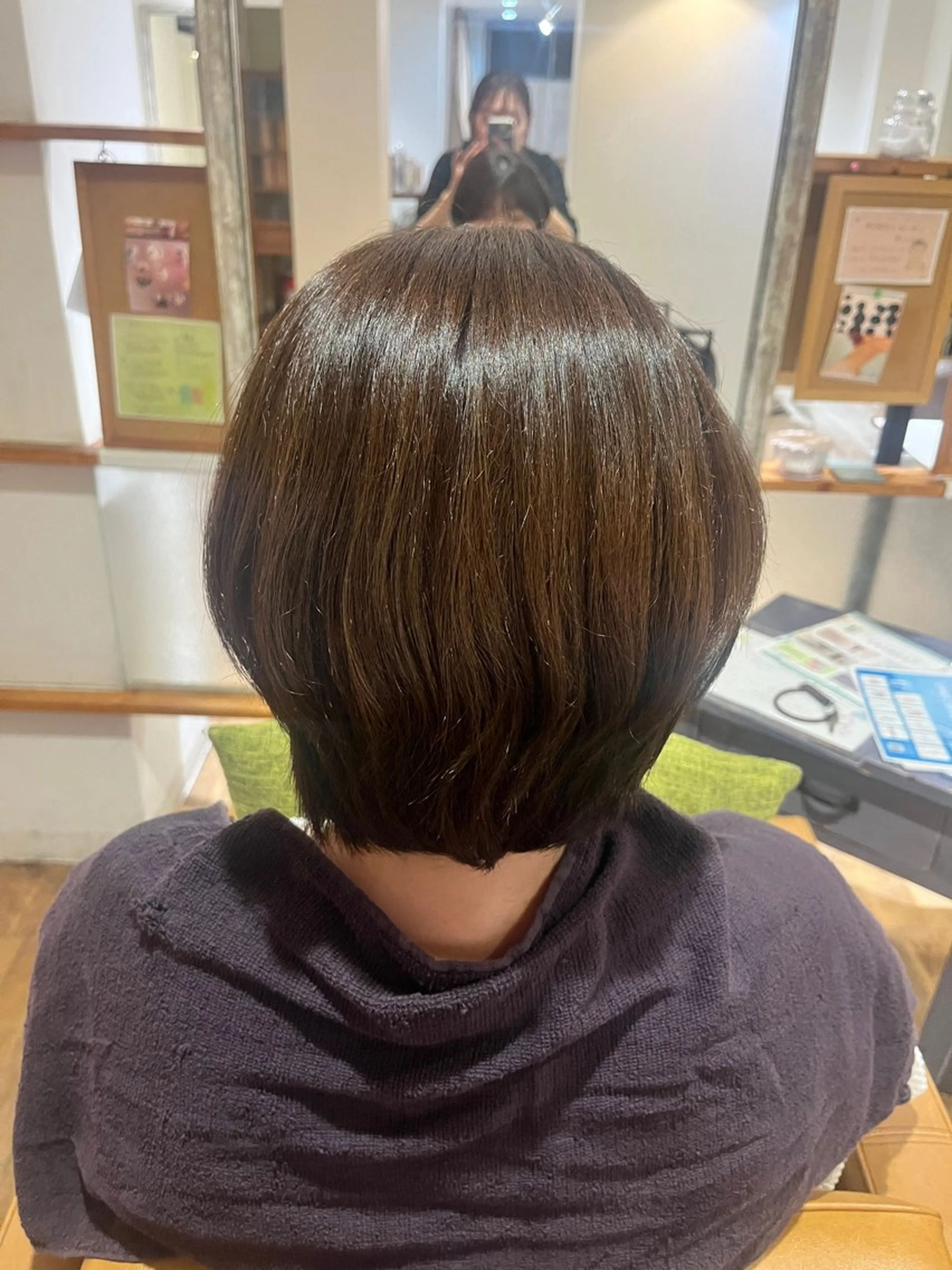 ショート ヘアカラー 寺田 有花のヘアスタイル