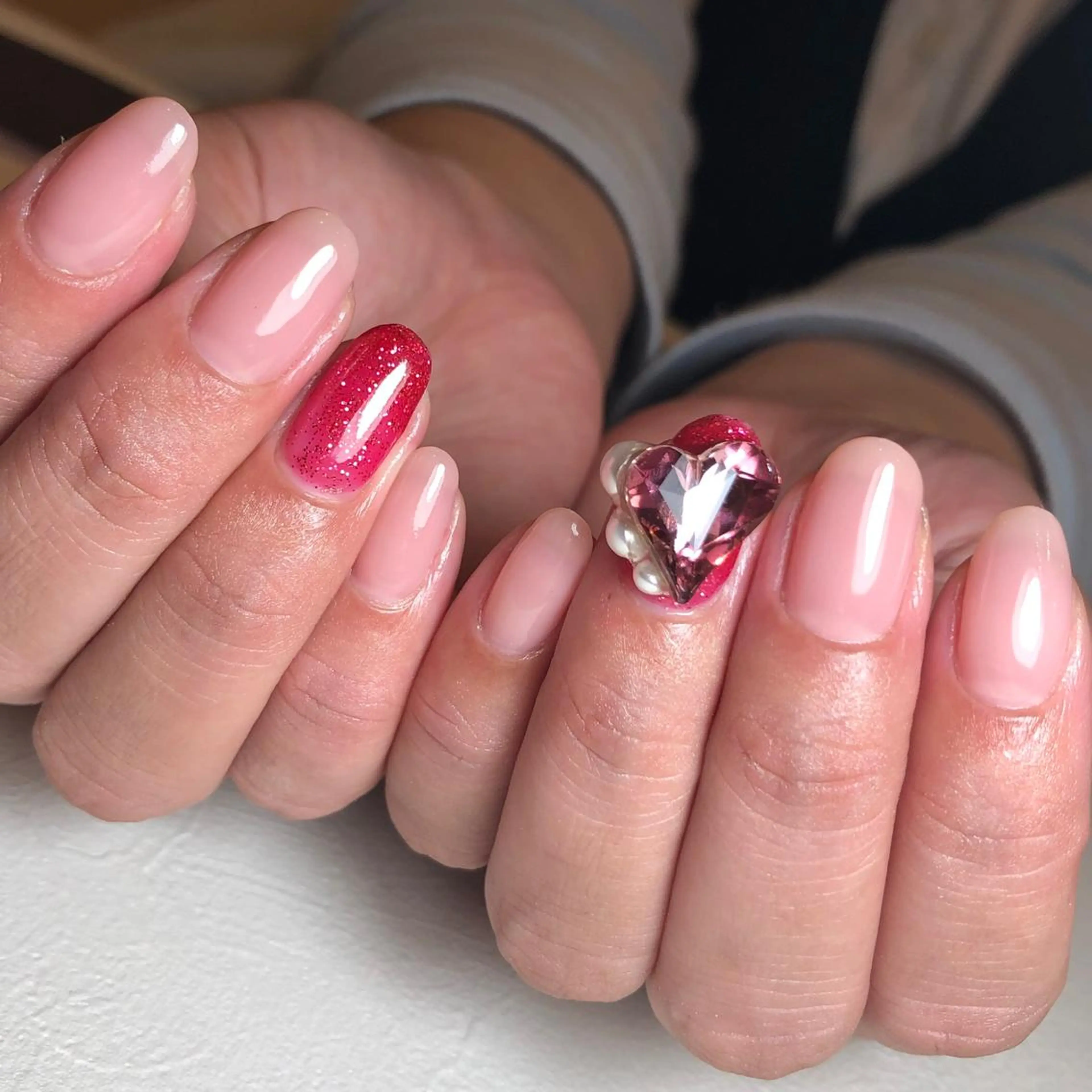 ネイル アートネイル ワンカラーネイル ハンドネイル Atelier Joie所属・Nail salon アトリエジョワ　金山のネイルデザイン