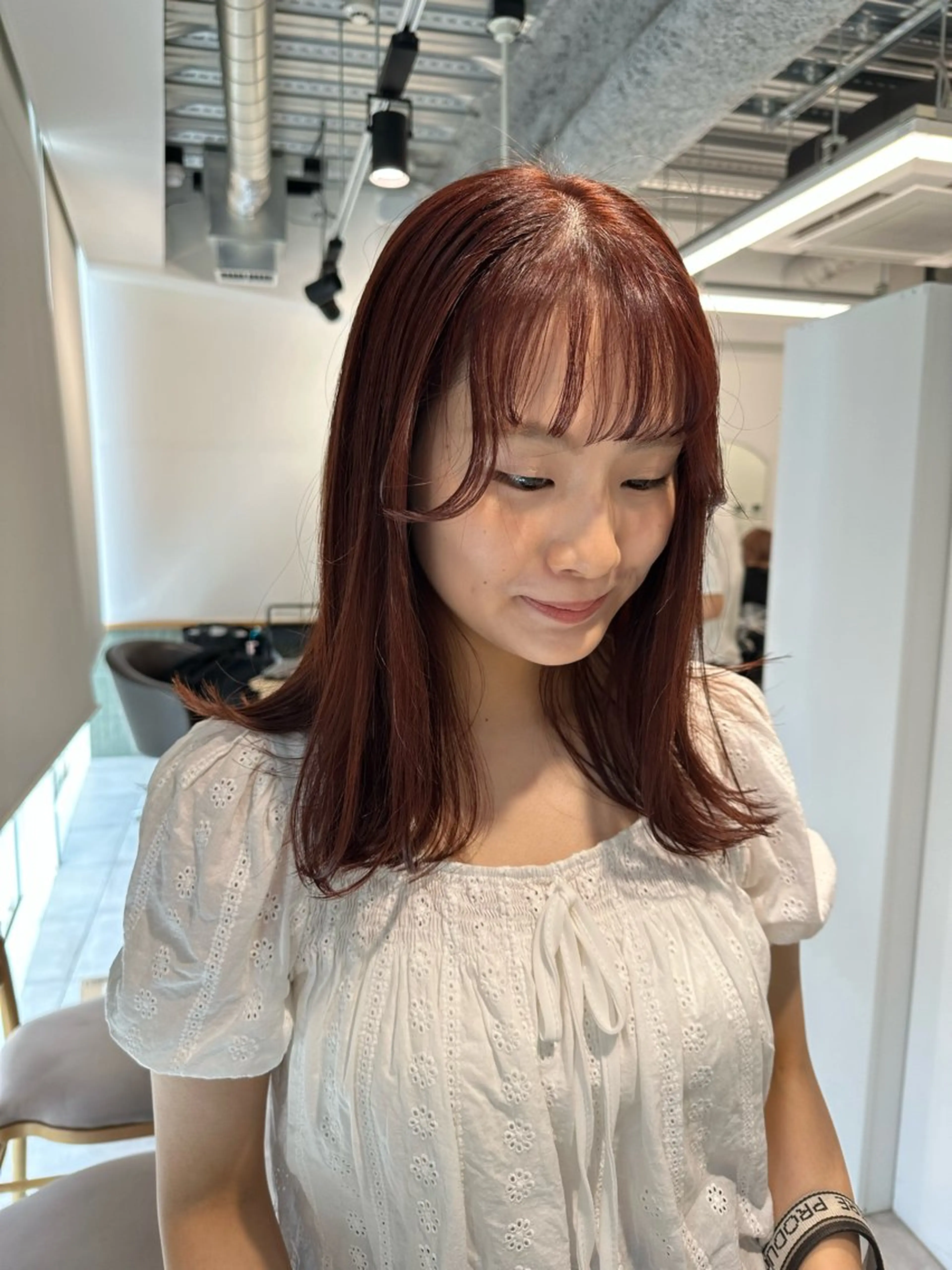 セミロング カラー キッズ オトナヘア🌿 harukaのヘアスタイル