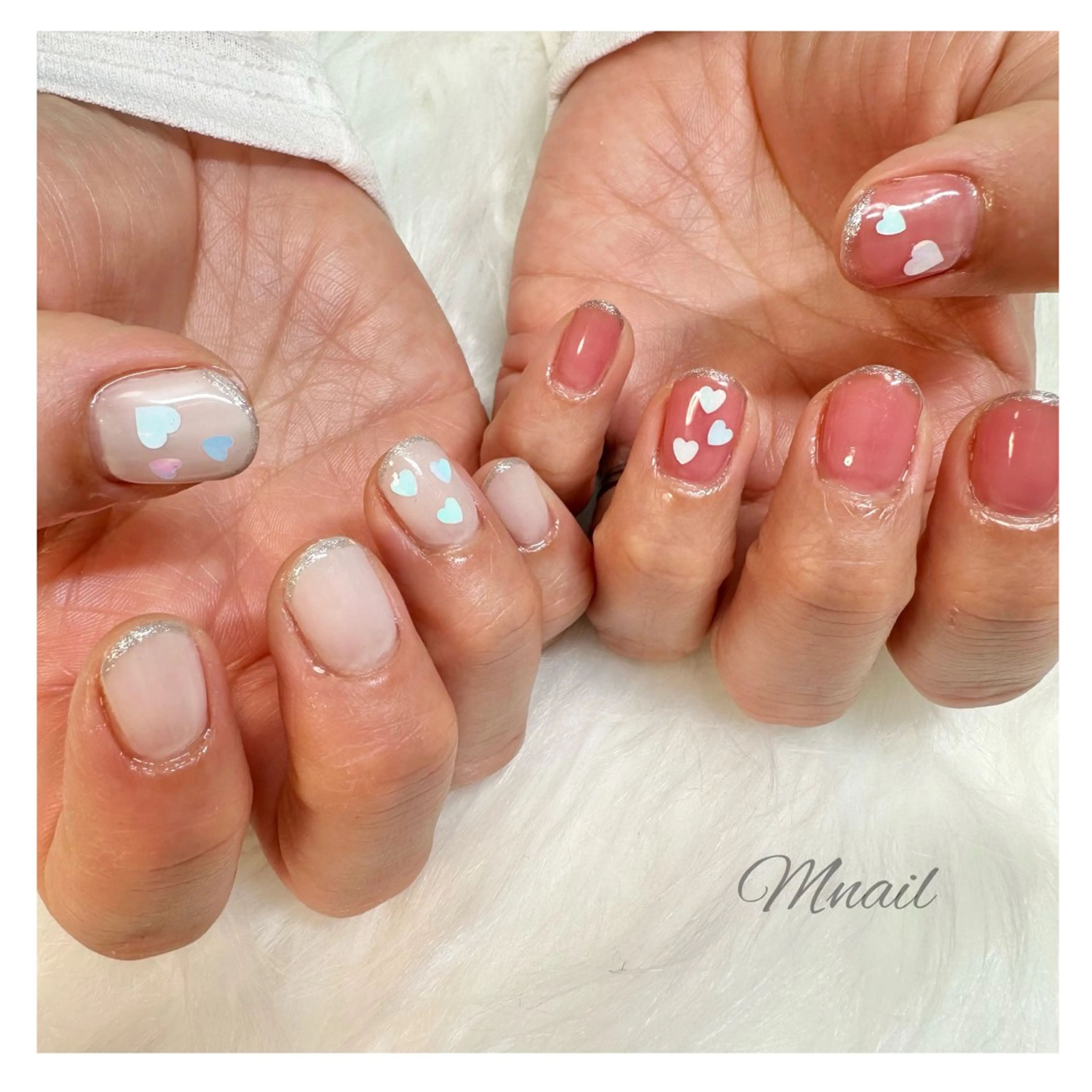 ネイル 持ち込み ハンドネイル ハンドケア Mnail ちひろのネイルデザイン