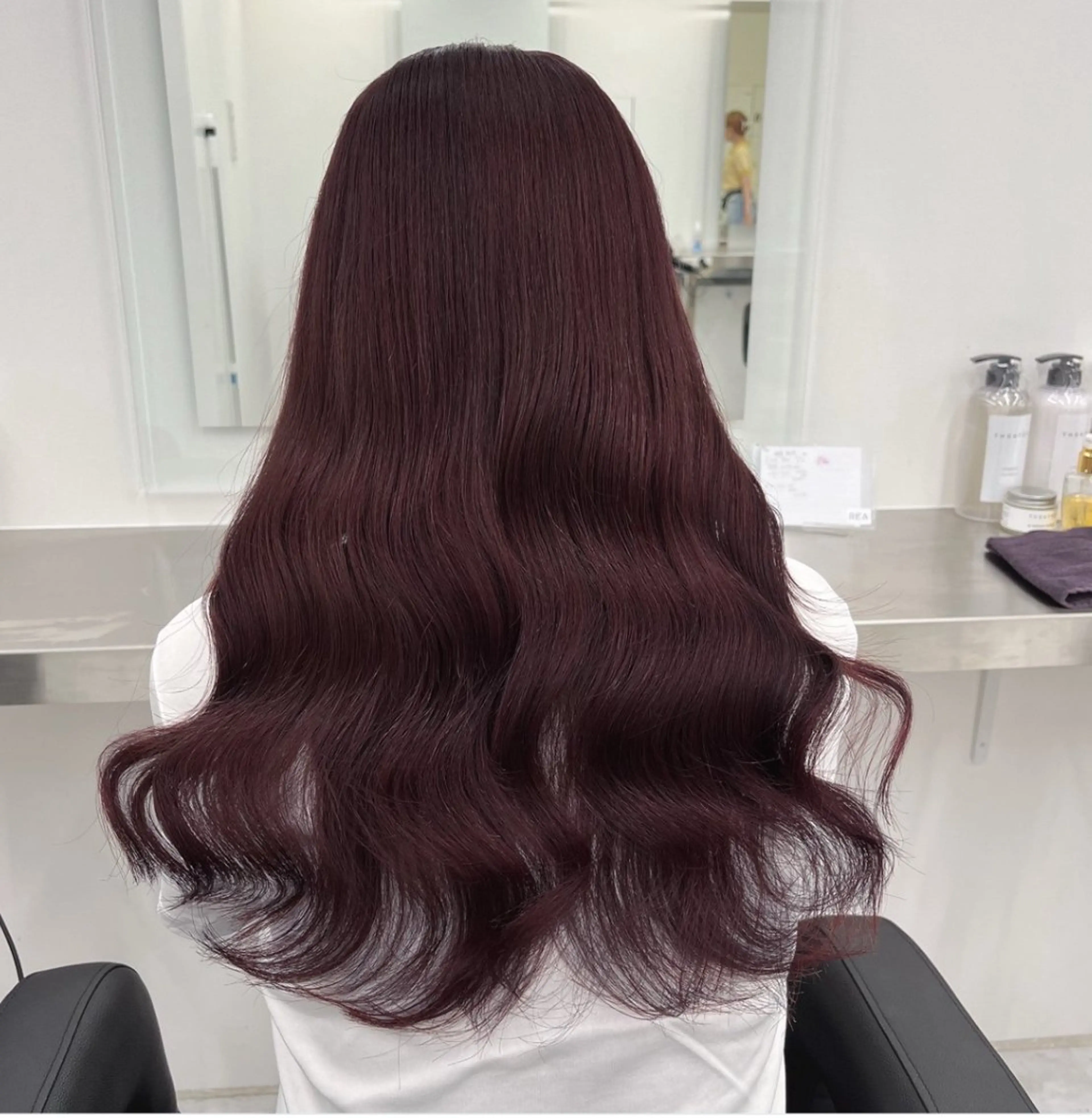 ロング カラー ヘアアレンジ ヘアカラー ヘッドスパ ヘアセット 🎀Nanako🦢 暖色girly🪽‪のヘアスタイル