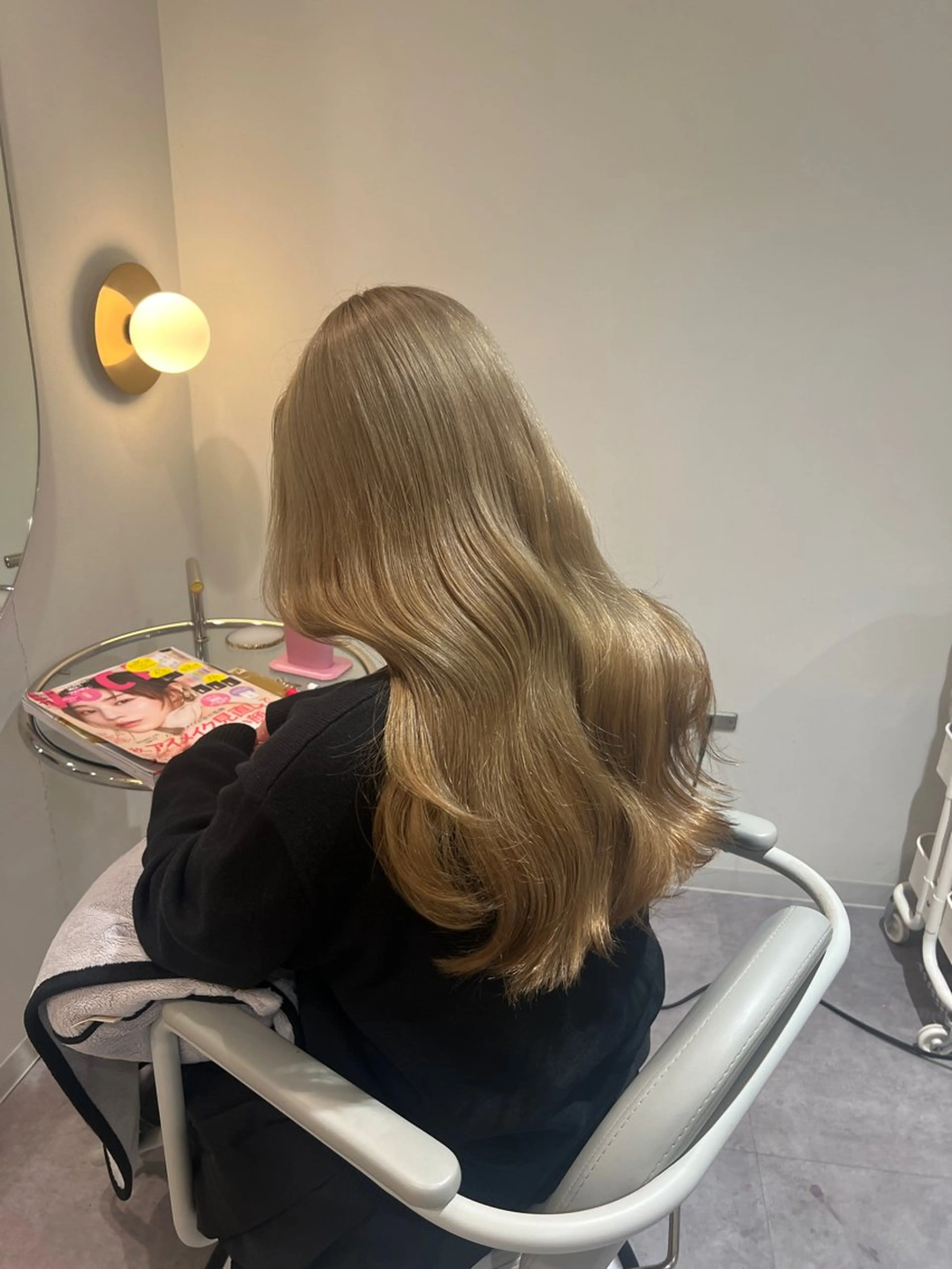 ロング ヘアカラー トリートメント 美髪✨艶髪✨髪質改善 カラー特化🌙鈴屋和のヘアスタイル