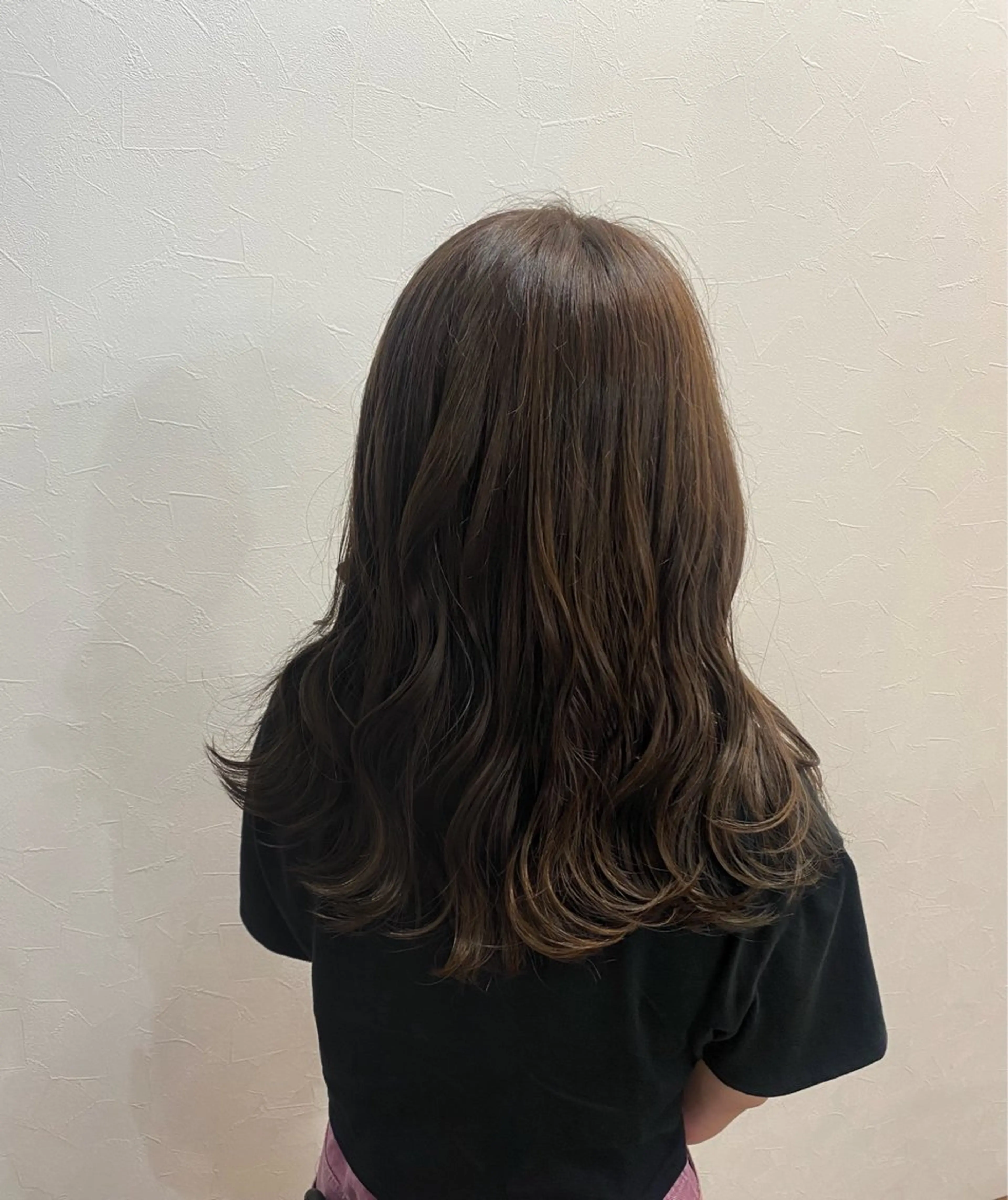 ロング カラー Haruka韓国風 似合わせカット♡のヘアスタイル