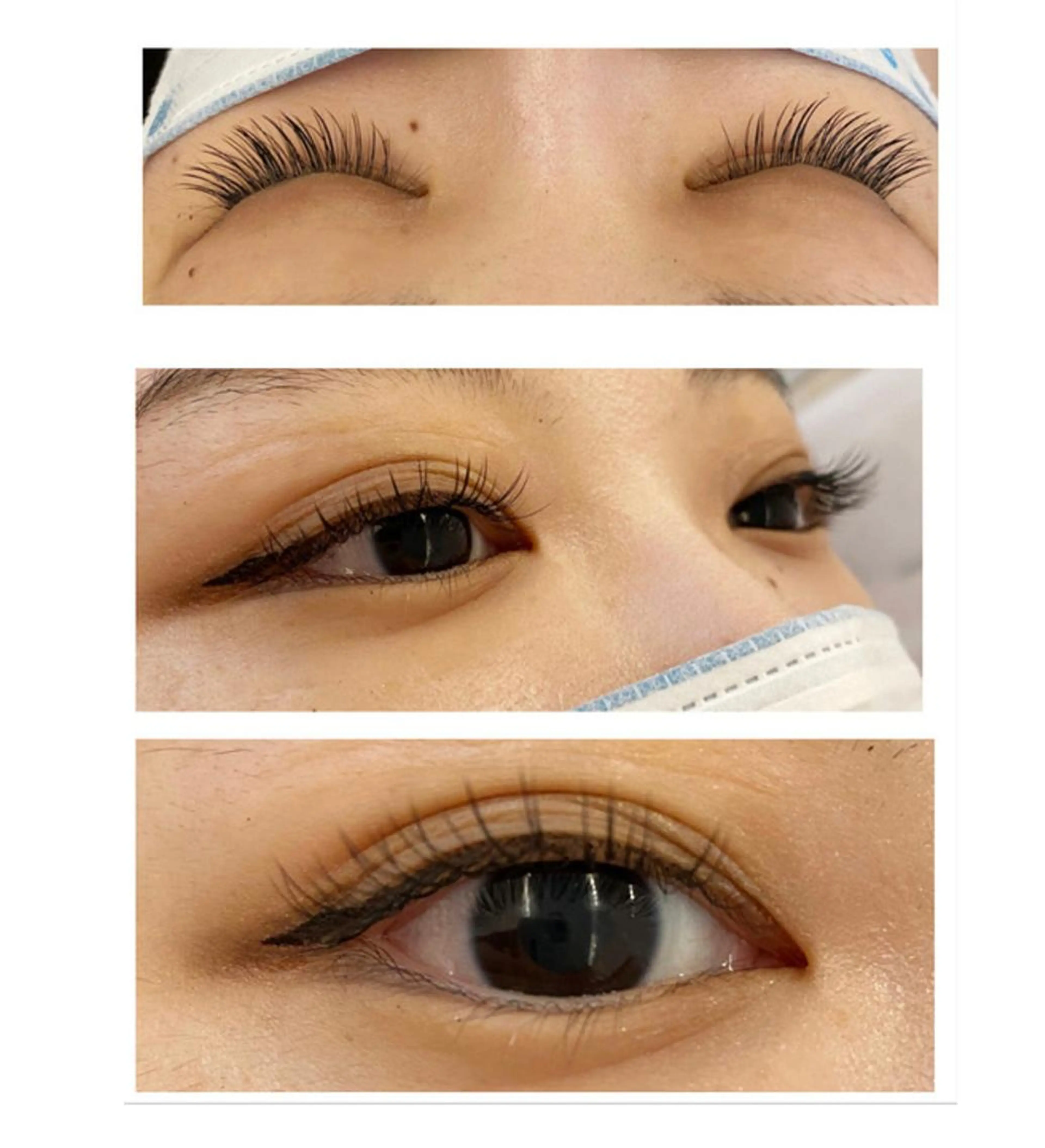 マツエク・マツパ フラットラッシュ Jカール Masumi .のマツエク・マツパデザイン