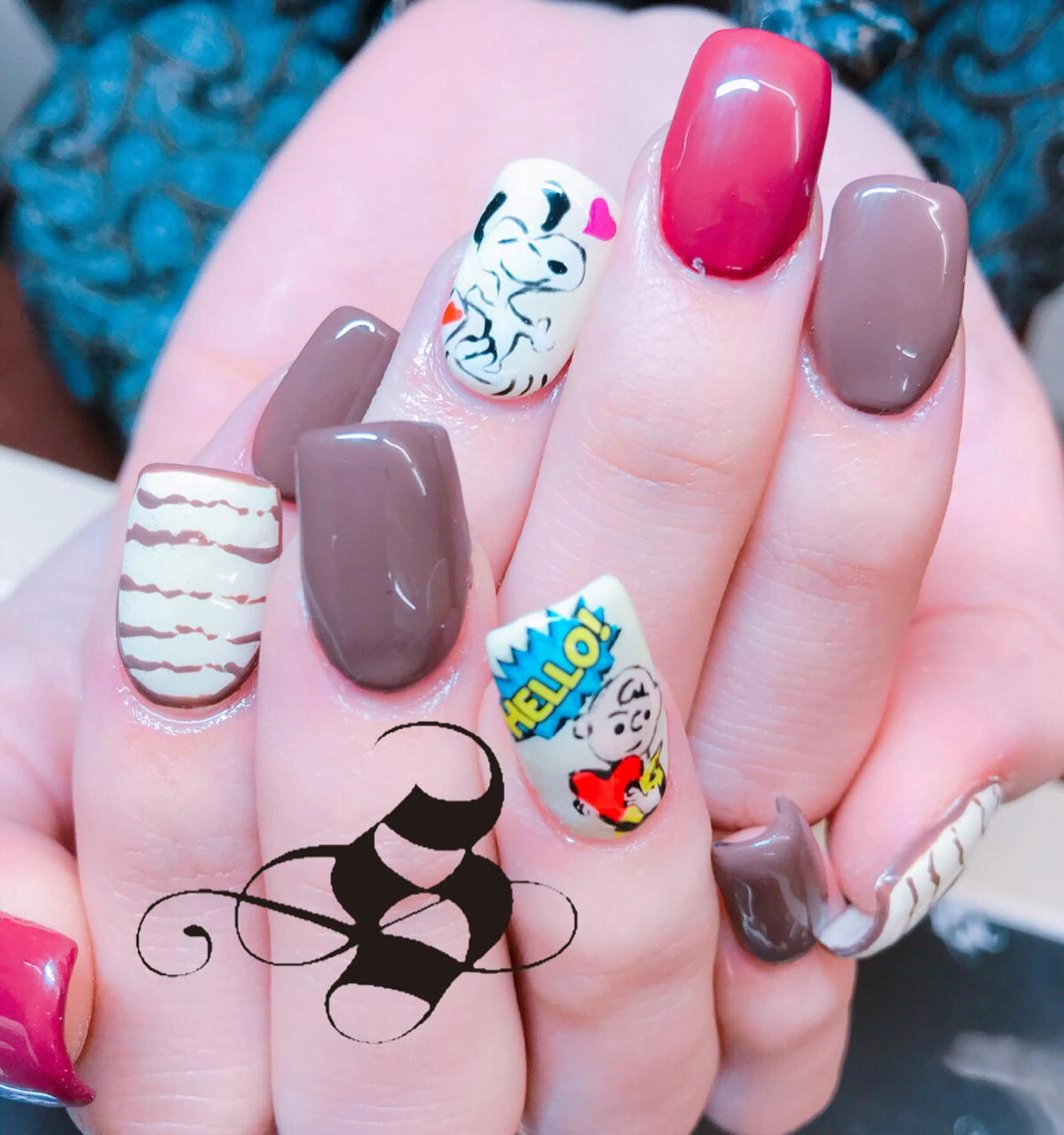 ネイル 長さ出し メンズネイル 持ち込み スカルプネイル ネイルチップ S&S 村田小百合のネイルデザイン