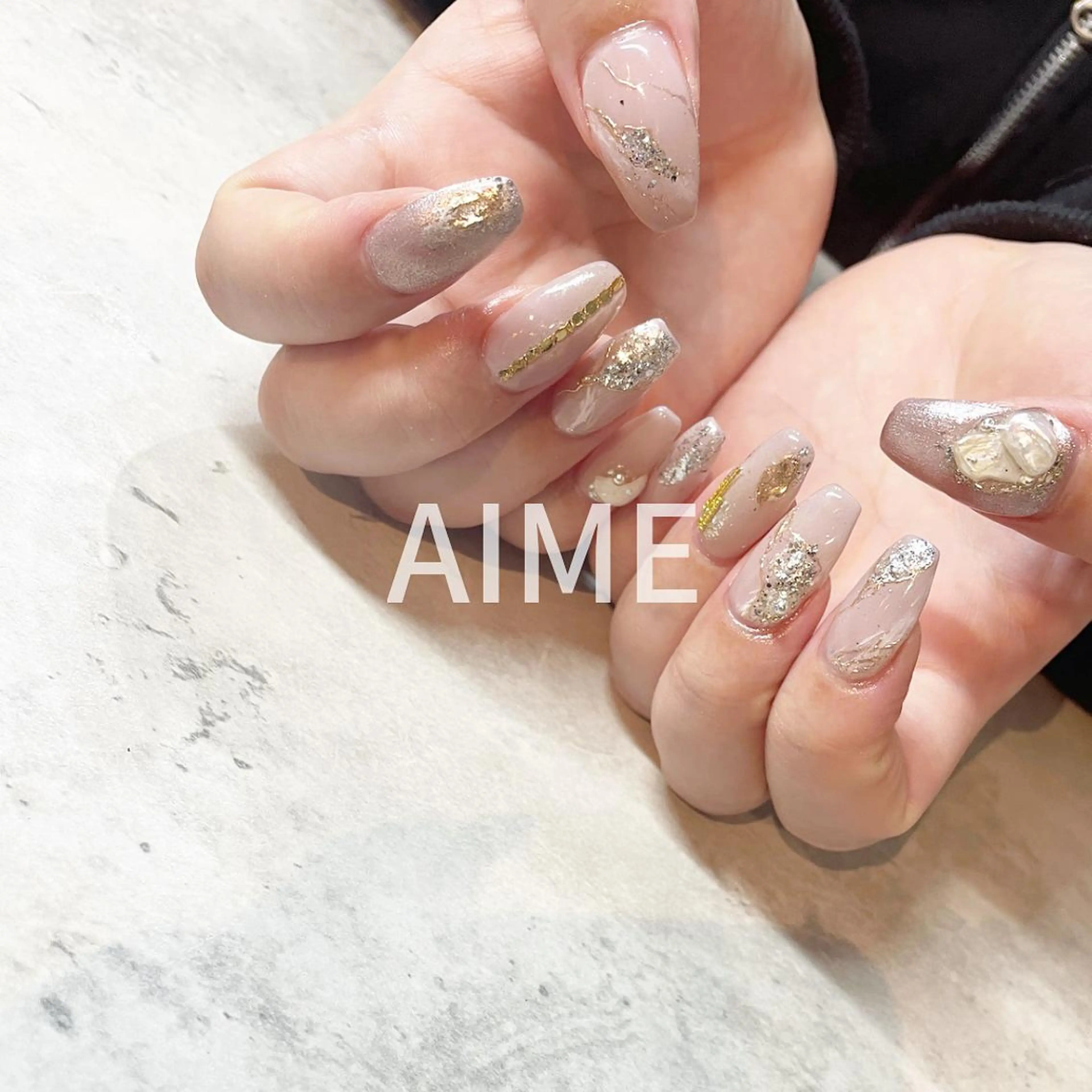 ネイル ハンドネイル AIME （momo）のネイルデザイン