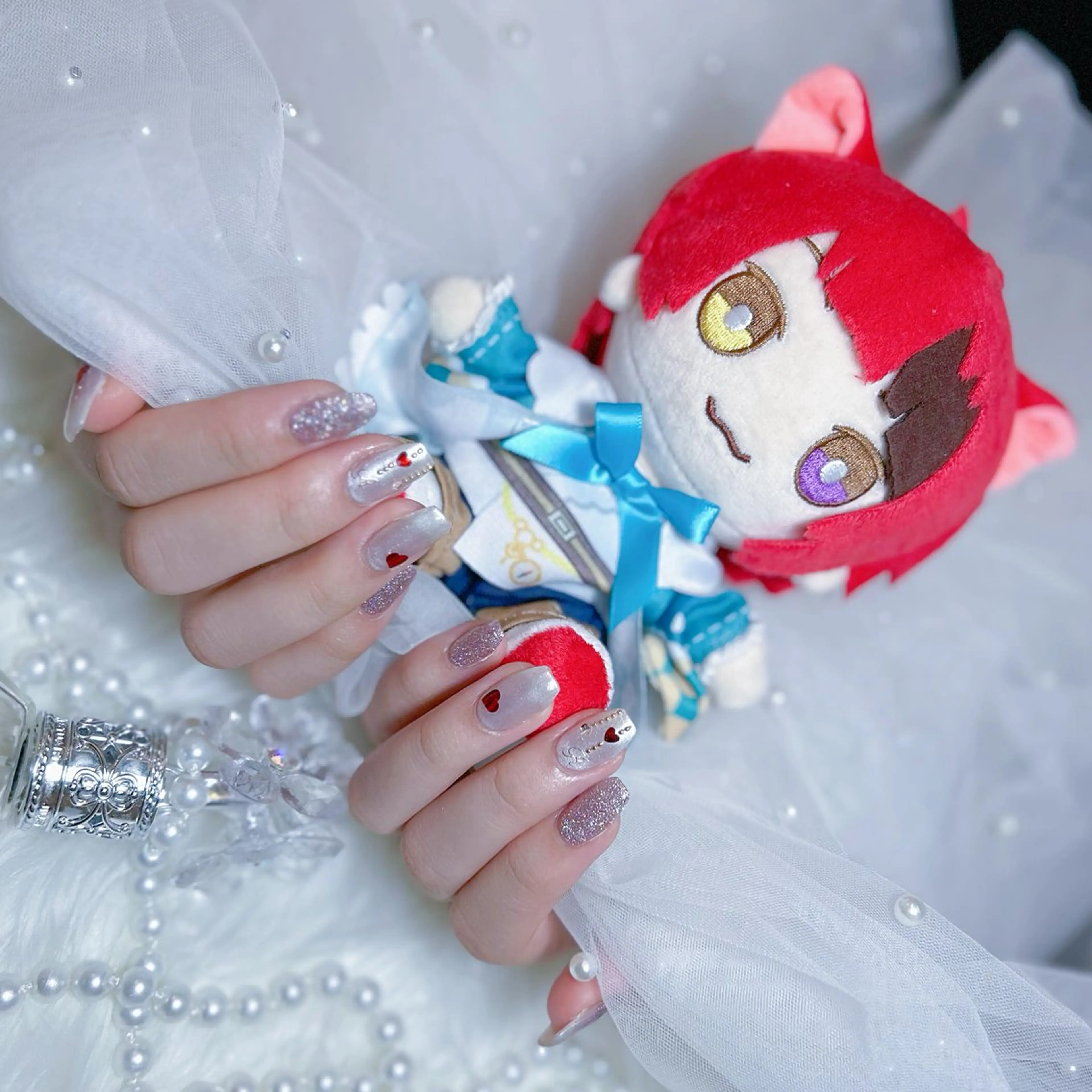 ネイル ハンドネイル Yudia🩵 Yuiのネイルデザイン