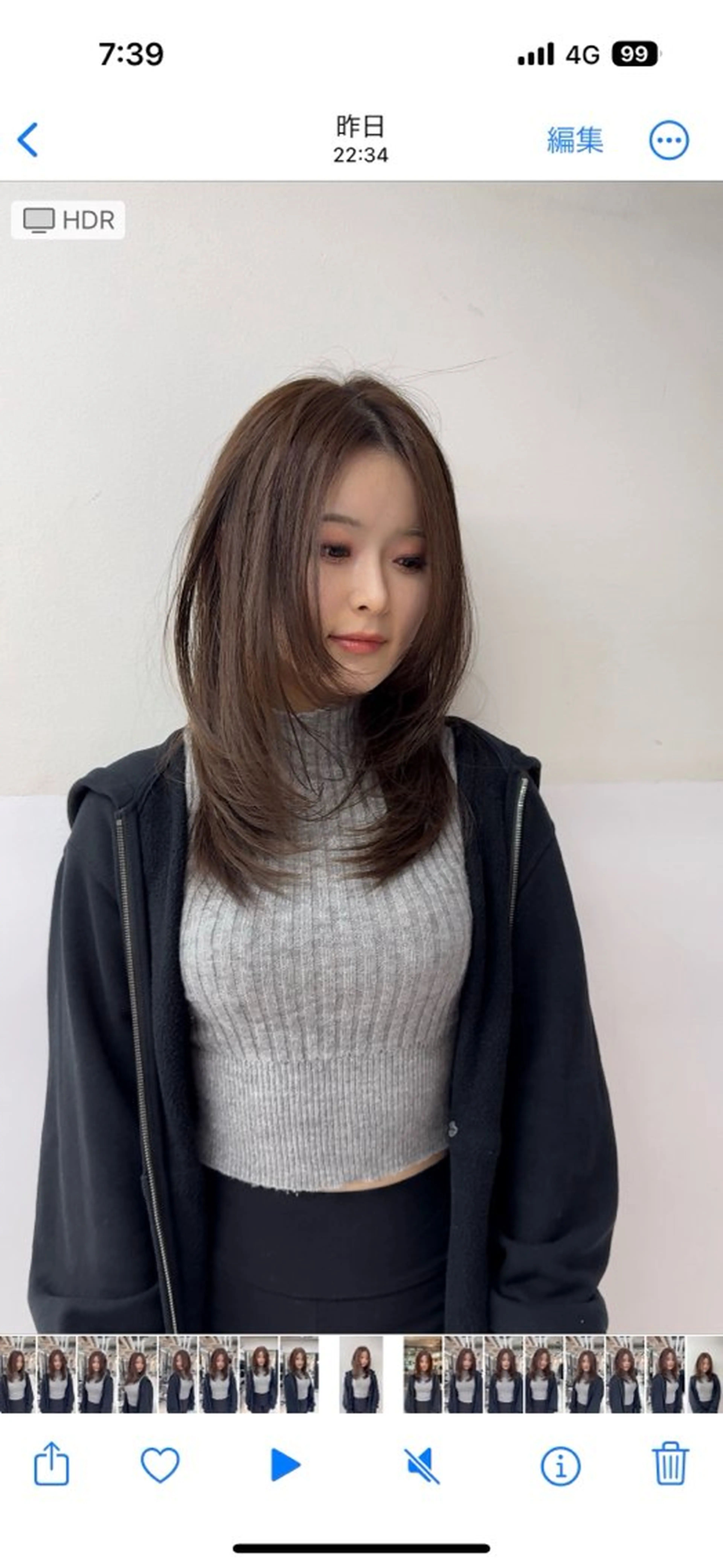 ミディアム ミディアムレイヤー/ ロングレイヤー堀匠吾のヘアスタイル