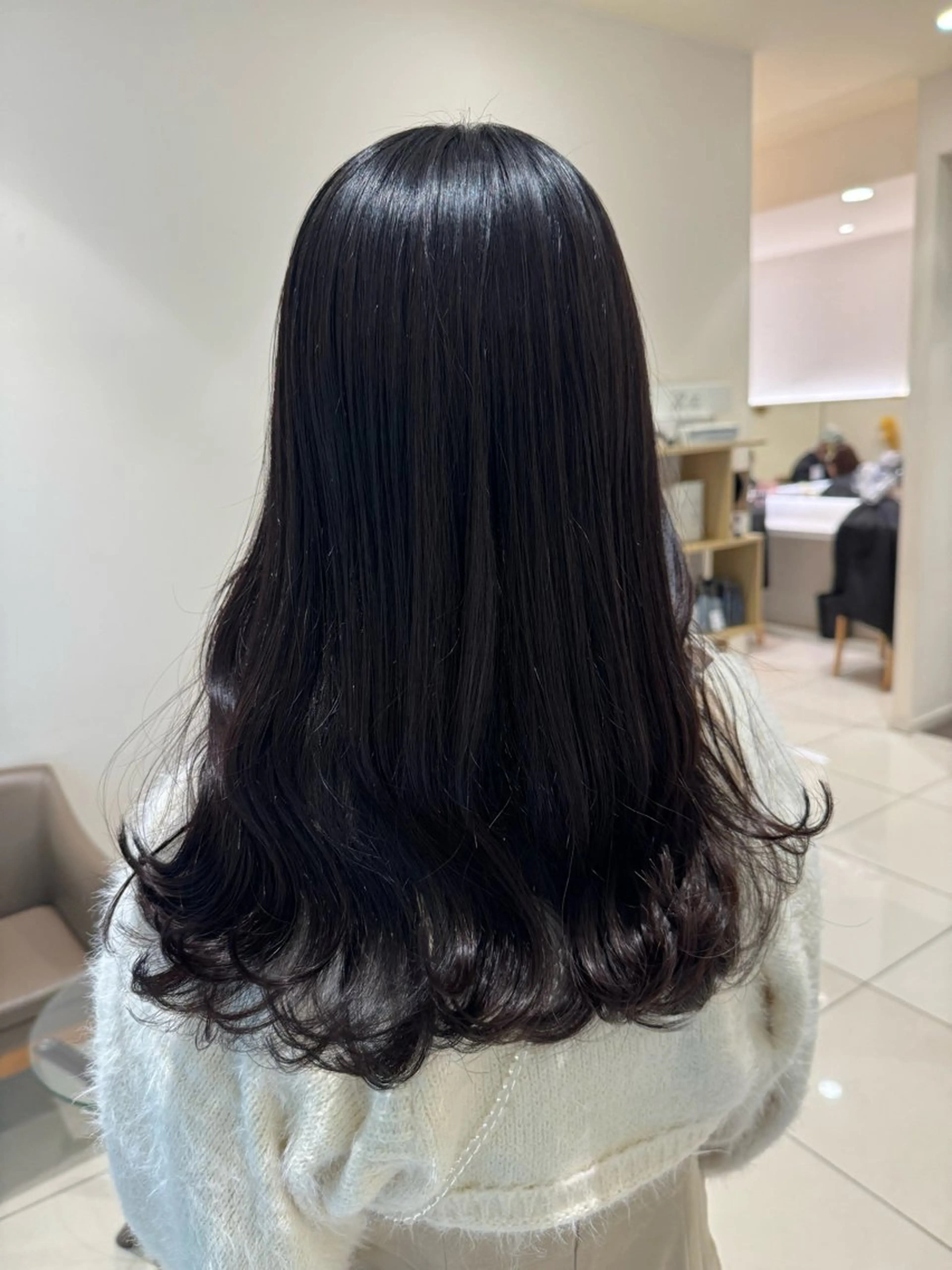 カラー 🎀ハイトーン🎀 🩶艶髪🩶YUNAのヘアスタイル