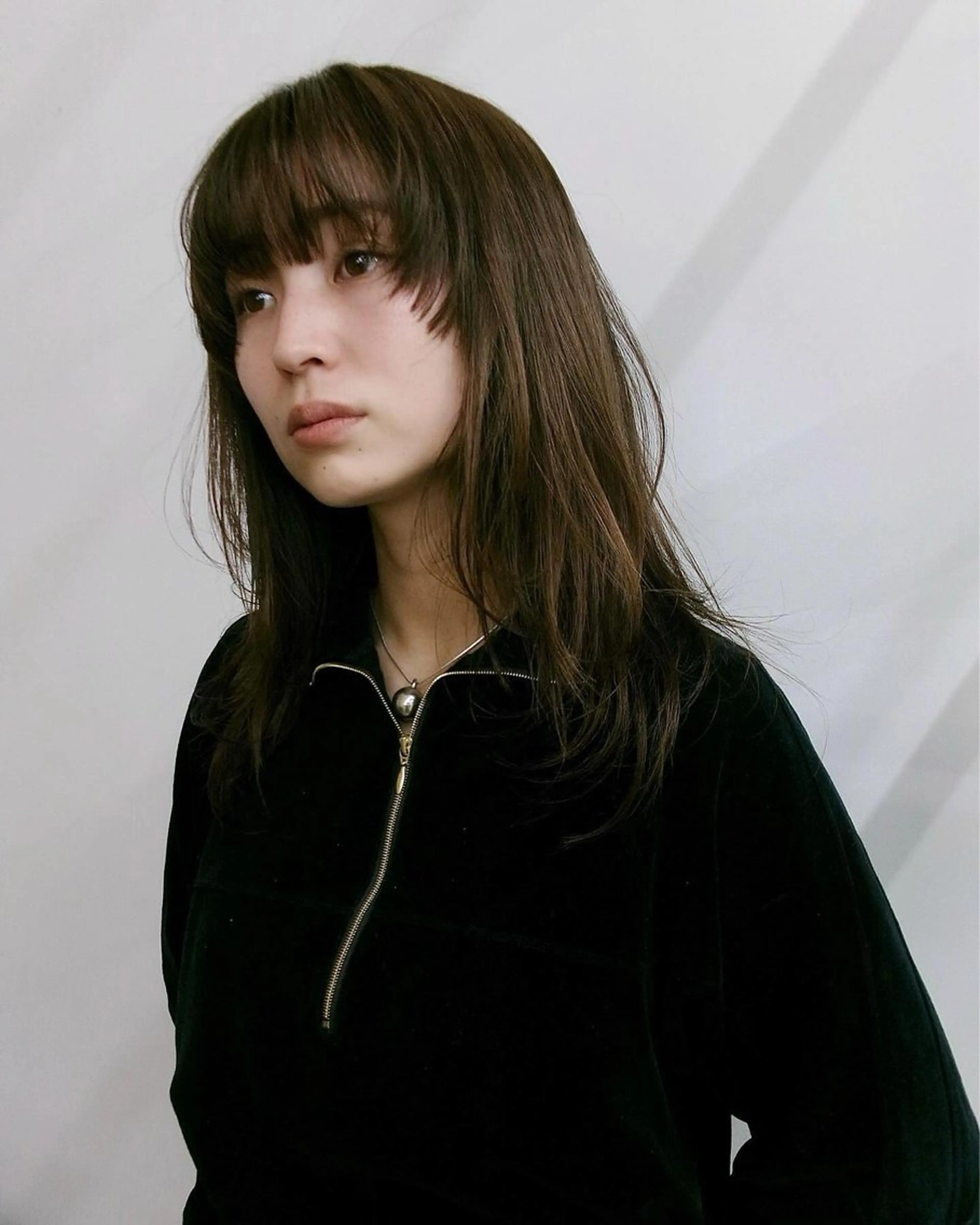 ロング Vibe所属・hanami パーマ/透明感カラーのヘアスタイル