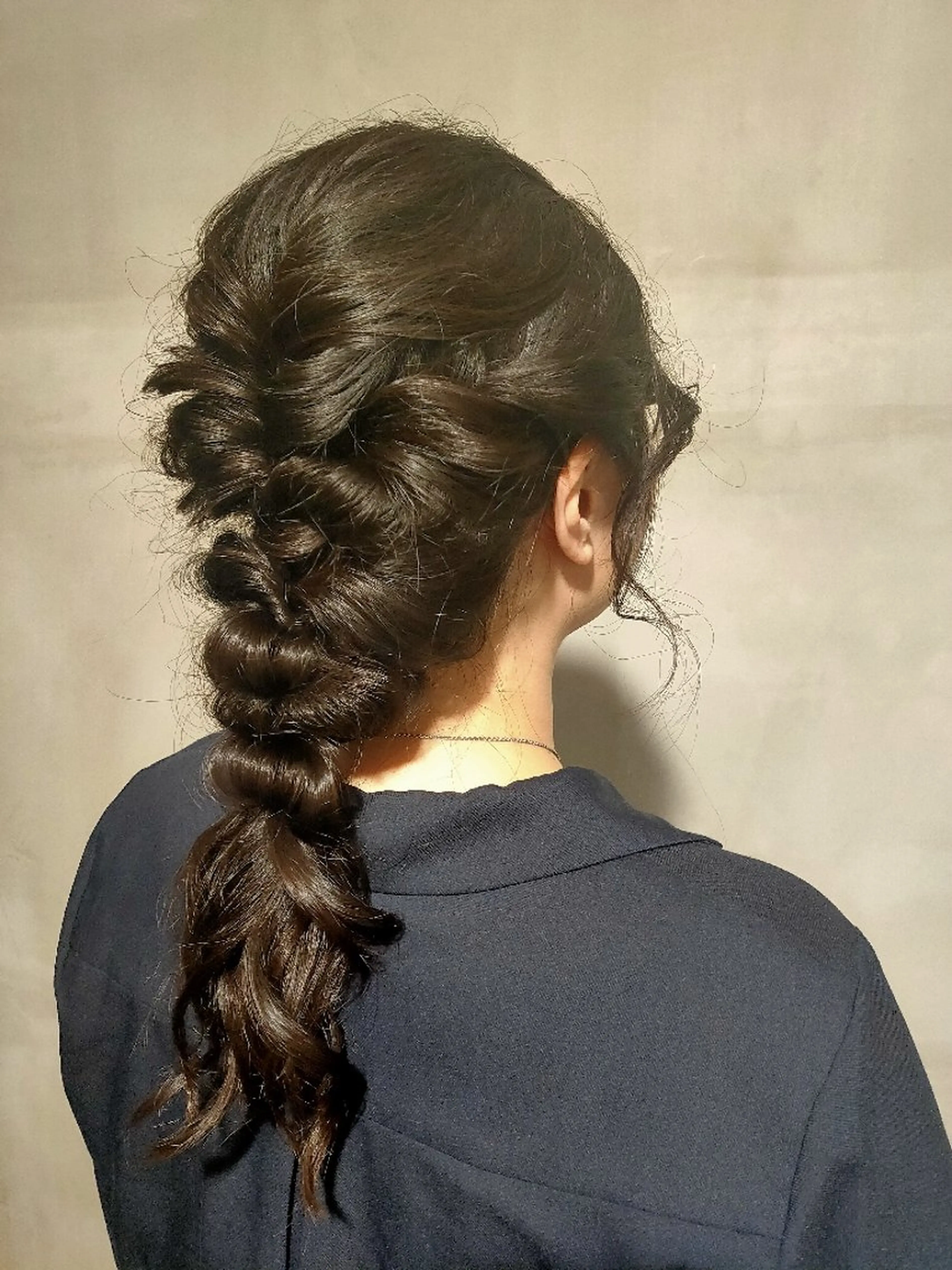 セミロング ヘアセット 五十嵐 野乃佳のヘアスタイル