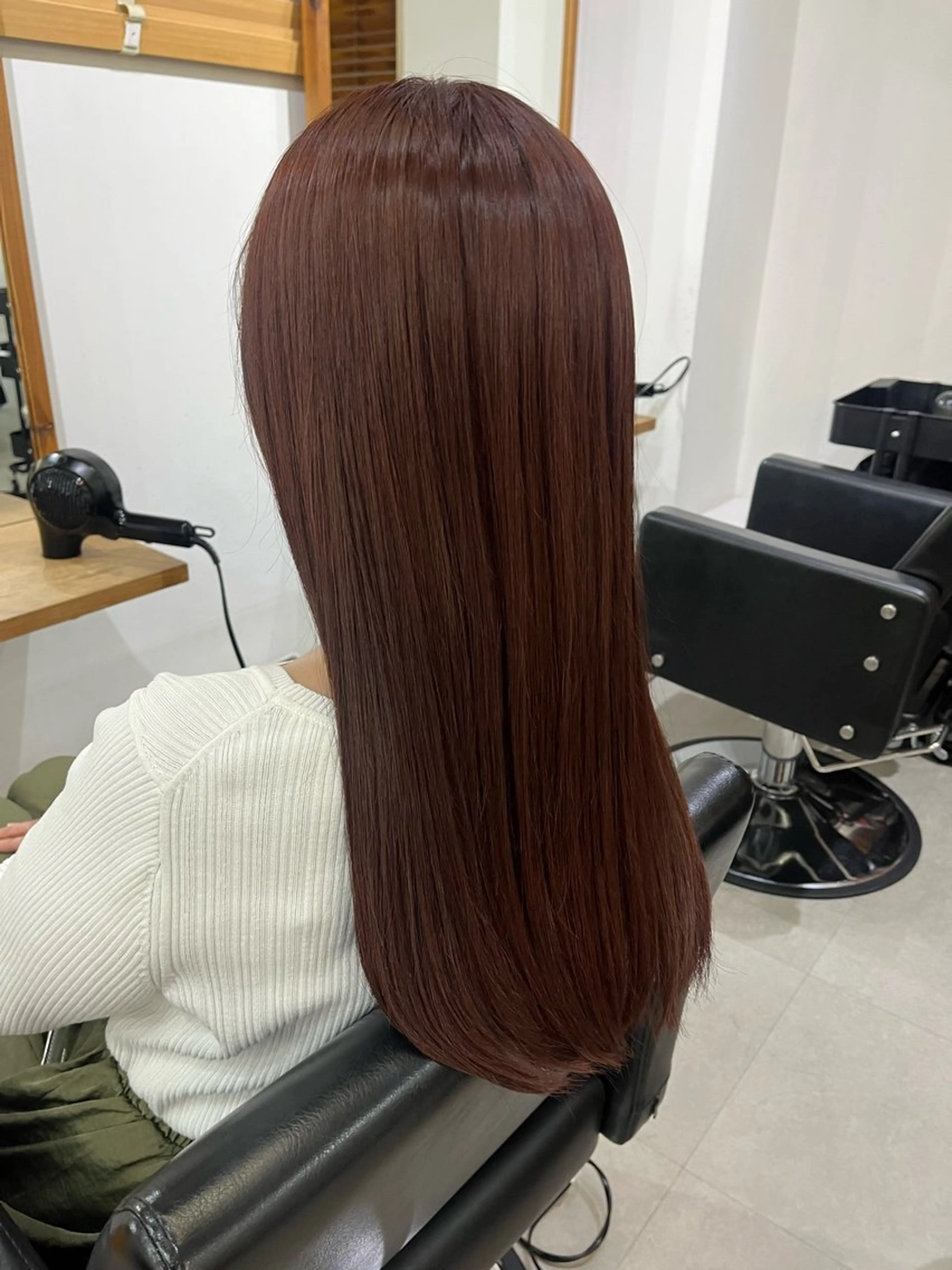 ロング カラー ✨🎨ブリーチなし 透明感カラー✨美友のヘアスタイル