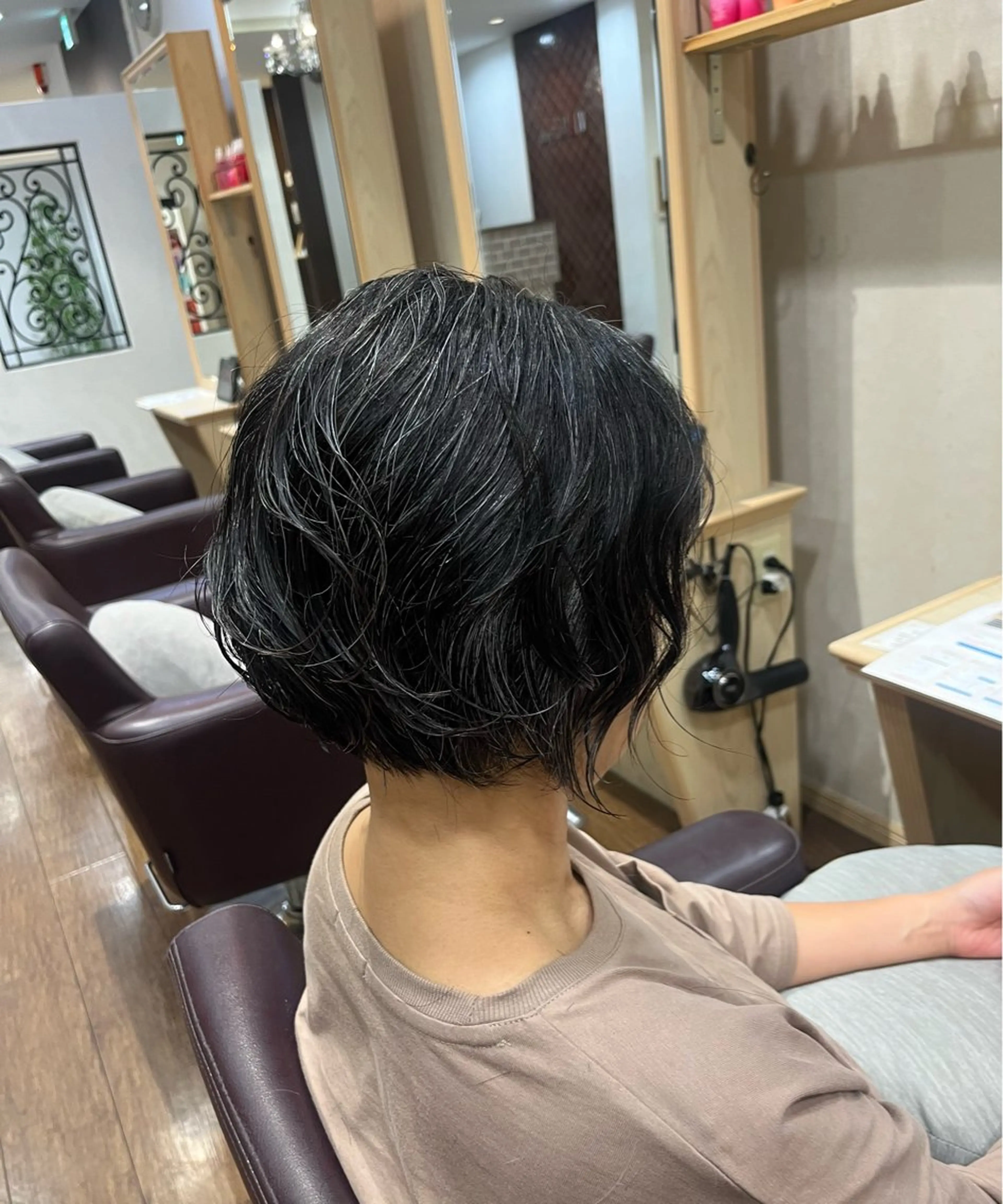 ショート 山本 梨華のヘアスタイル