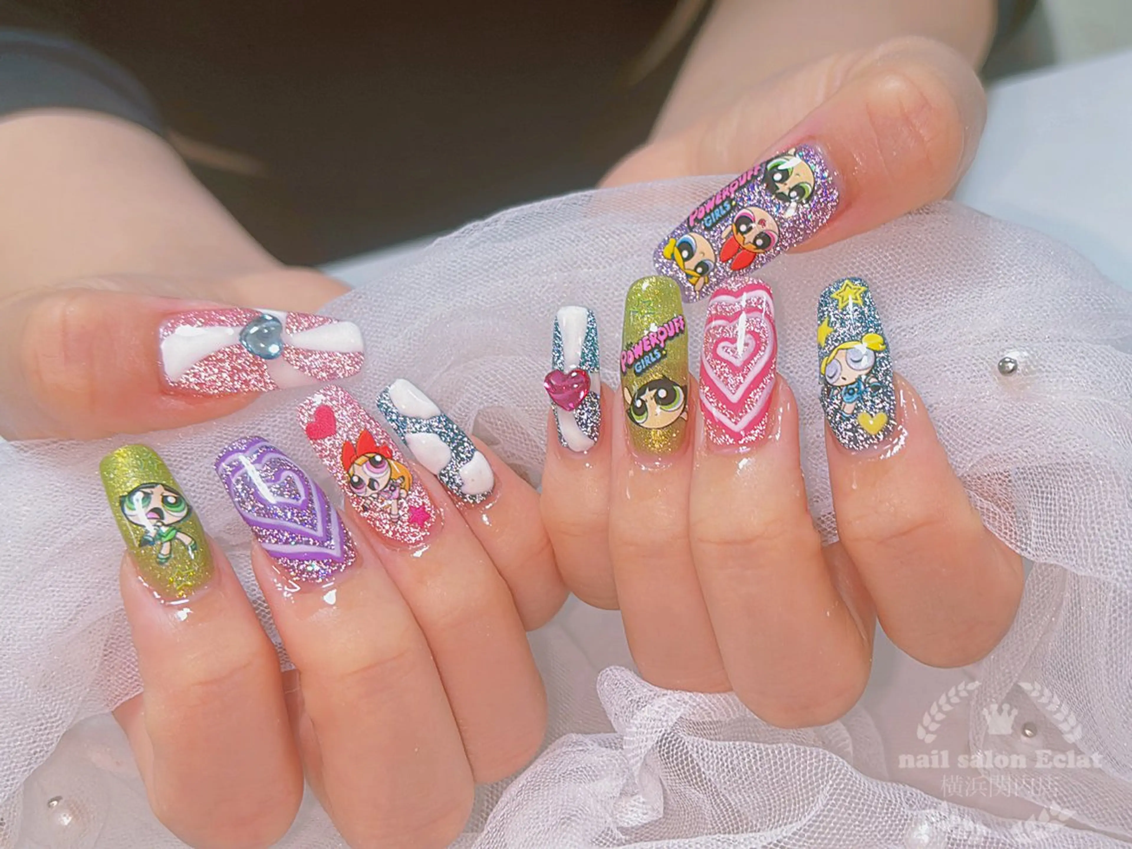 ネイル ハンドネイル ネイルサロンエクラ 🫧Shizukaのネイルデザイン