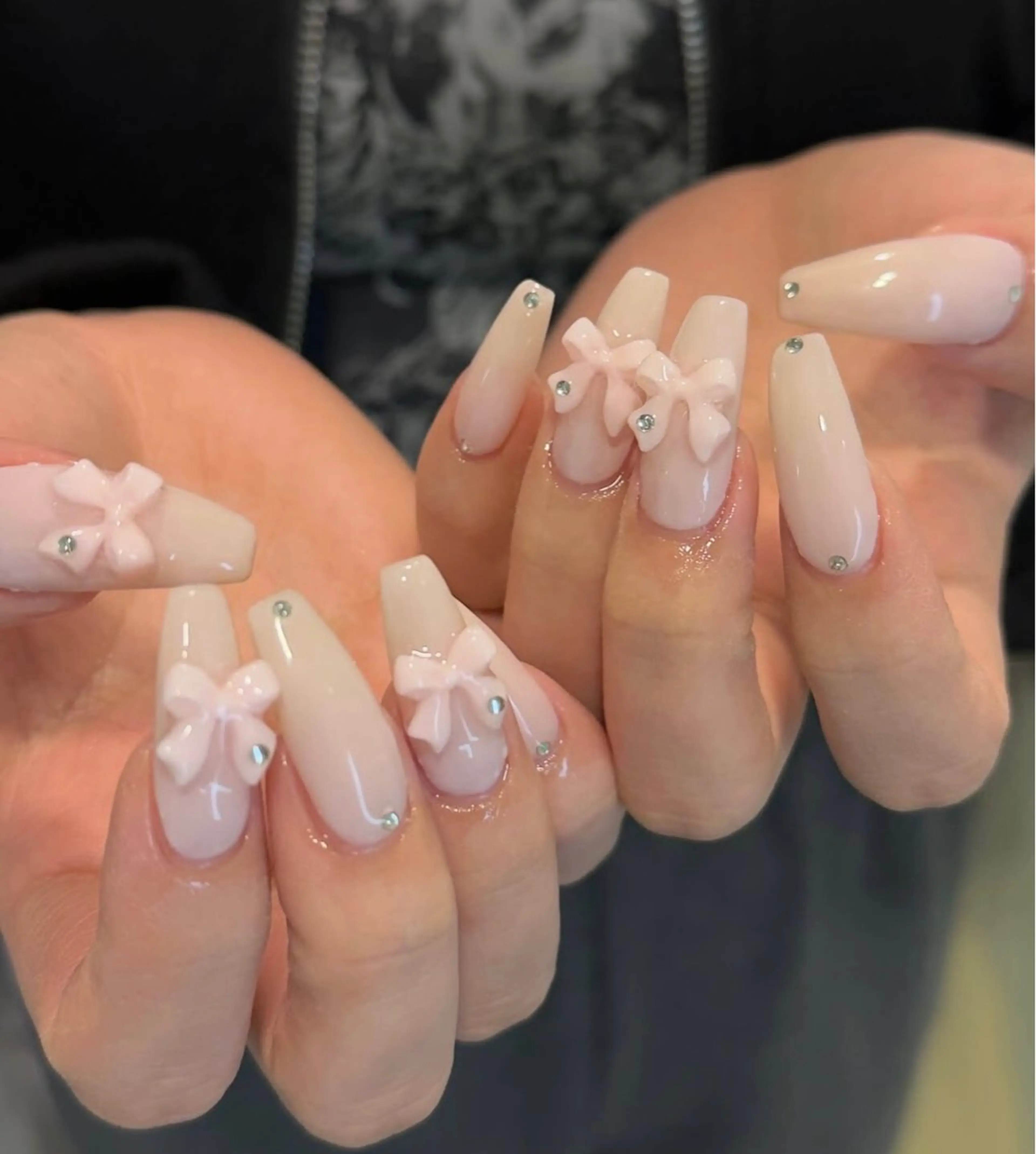 ネイル アートネイル フレンチネイル ジェルネイル ニュアンスネイル オフィスネイル ハンドネイル Jenn Nail Shinokuboのネイルデザイン