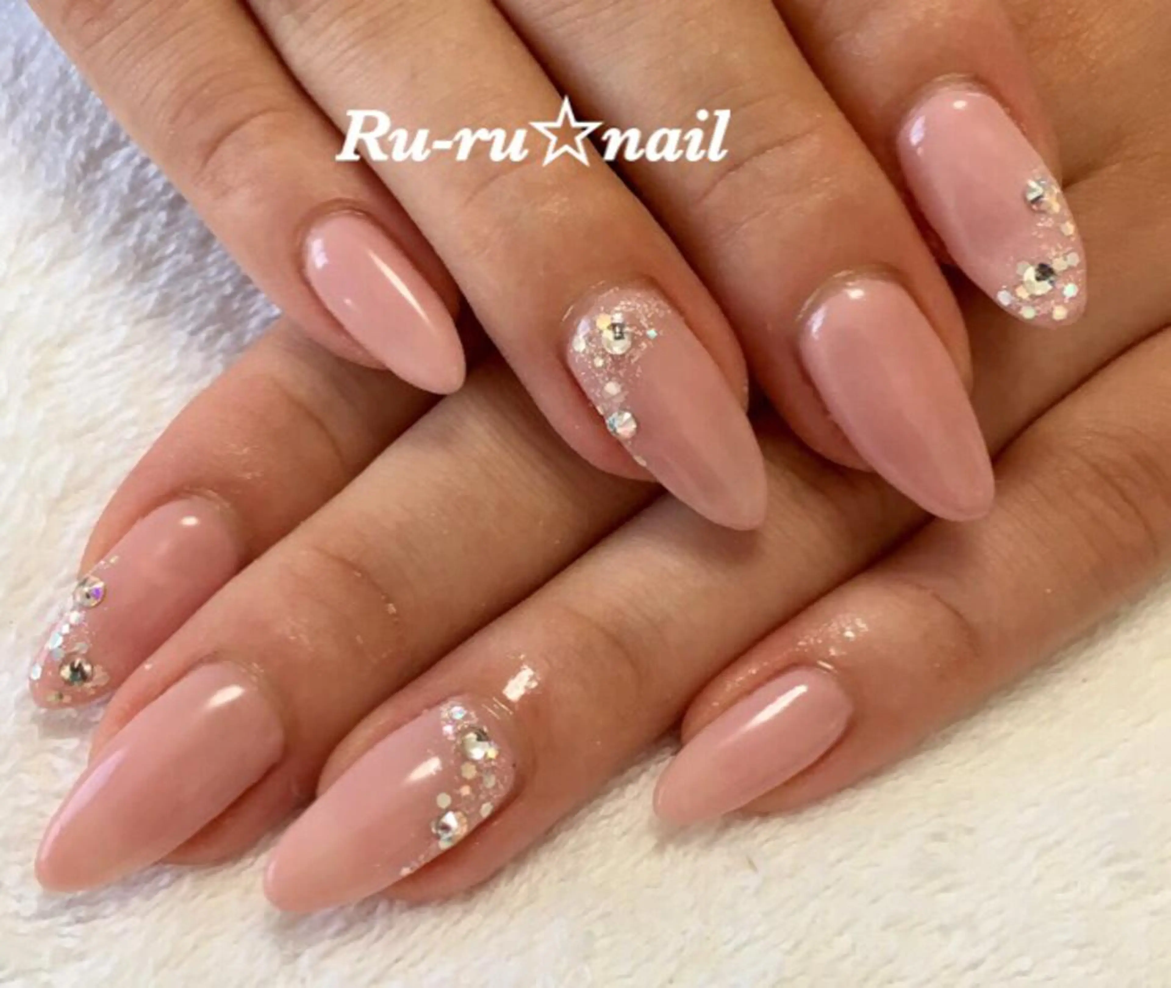 ロング ネイル Ru-ru ☆nailのネイルデザイン