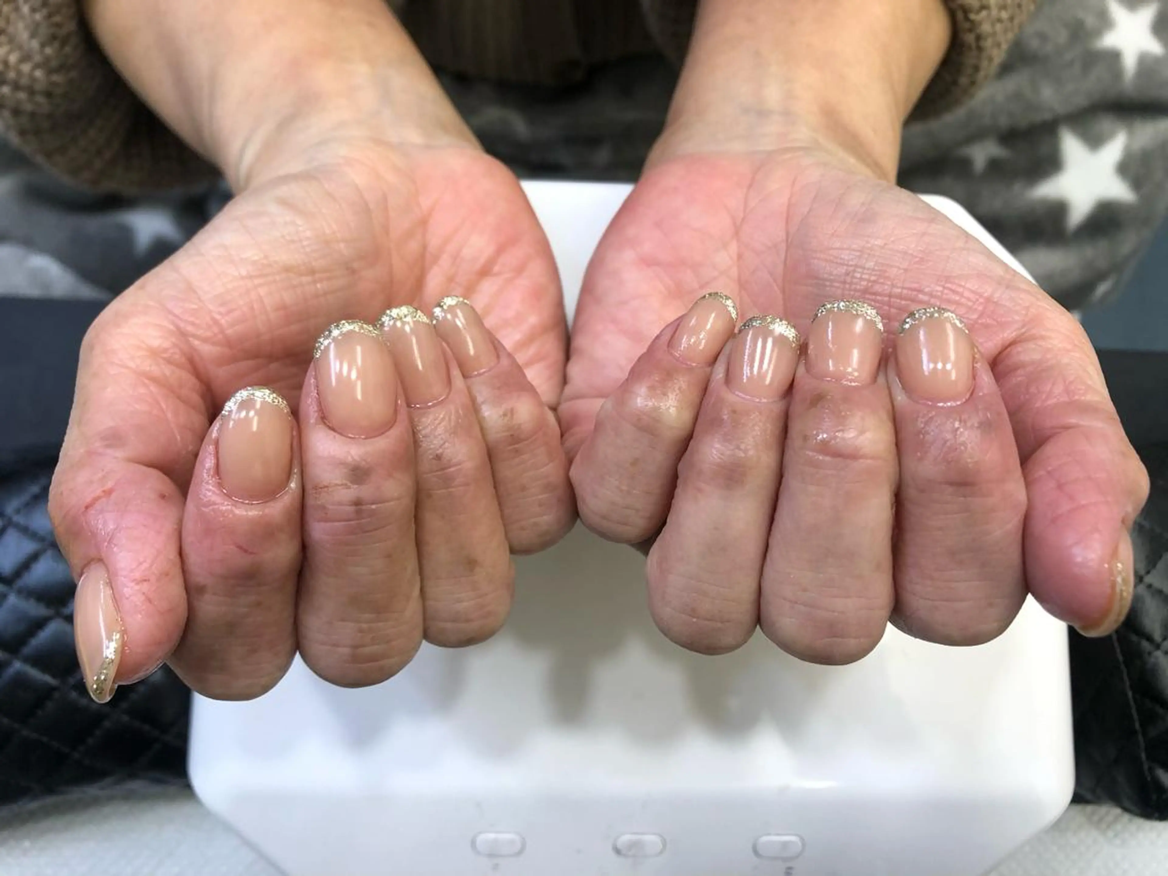 ネイル フレンチネイル ぷっくりネイル ハンドネイル MELLMODE所属・Nakano Kanaのネイルデザイン