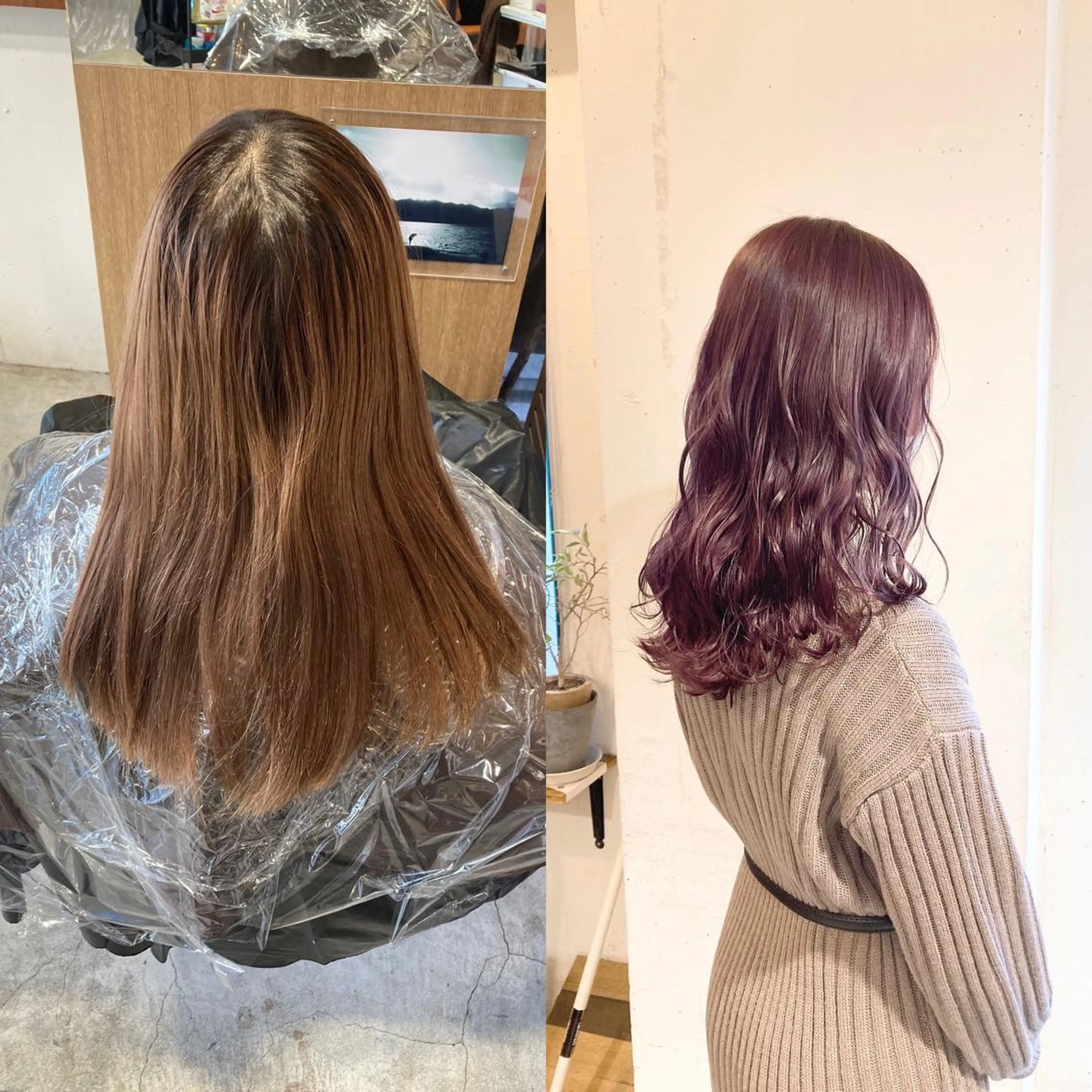 カラー ブリーチ ピンクカラー バイオレットカラー ヘアカラー トリートメント 💗モテ髪 ハイトーンあや💗のヘアスタイル