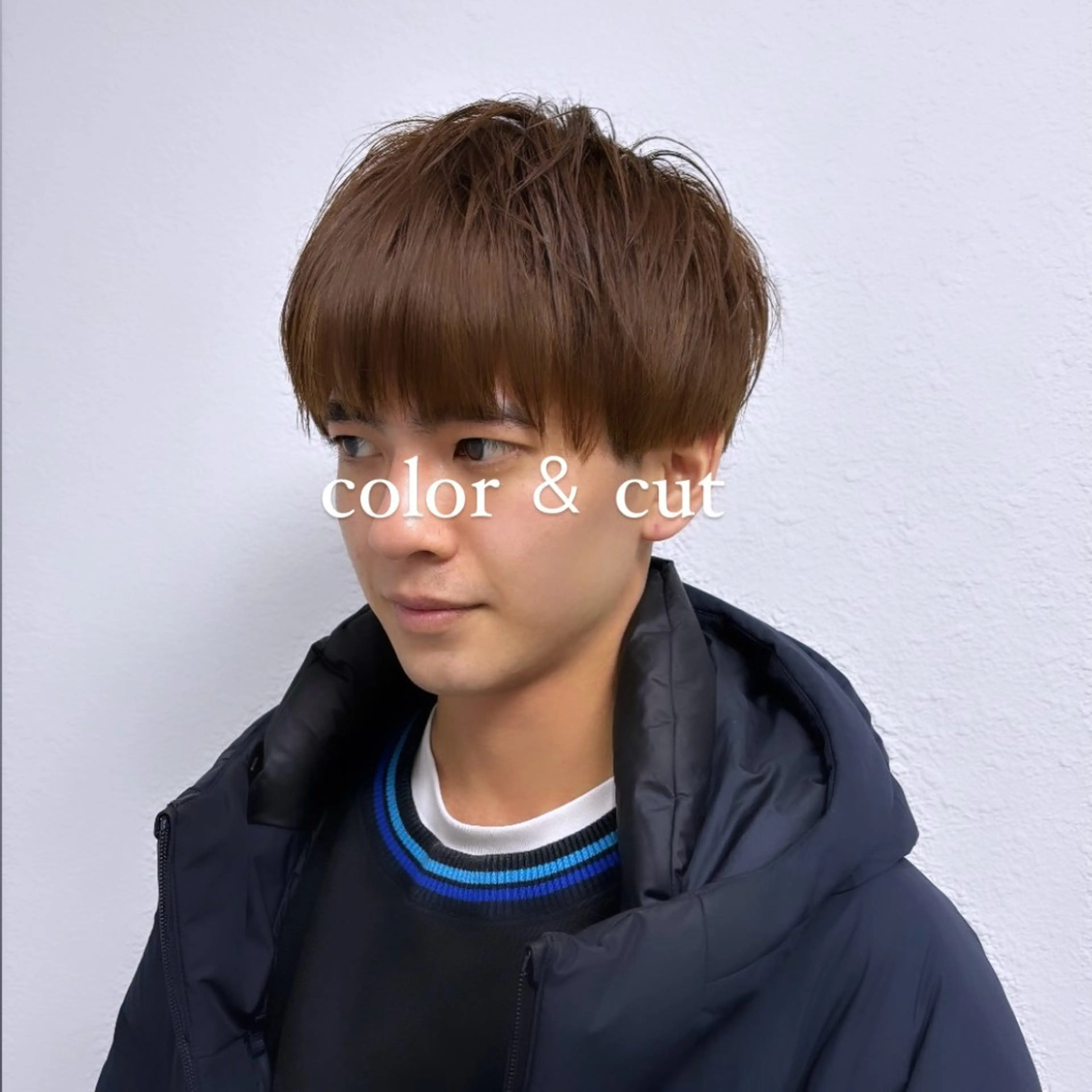 カラー メンズ 🥨ケアブリーチ🥨 栄 かのんのヘアスタイル