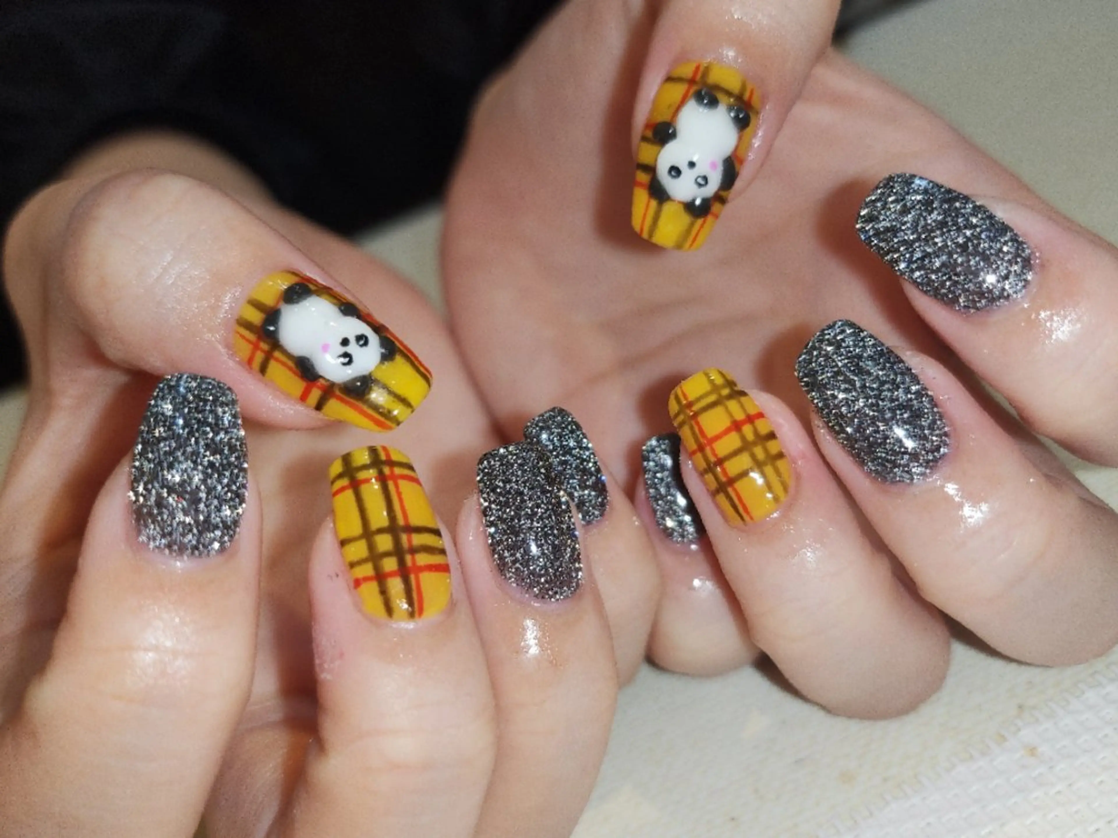 ネイル ハンドネイル 💜bora .のネイルデザイン