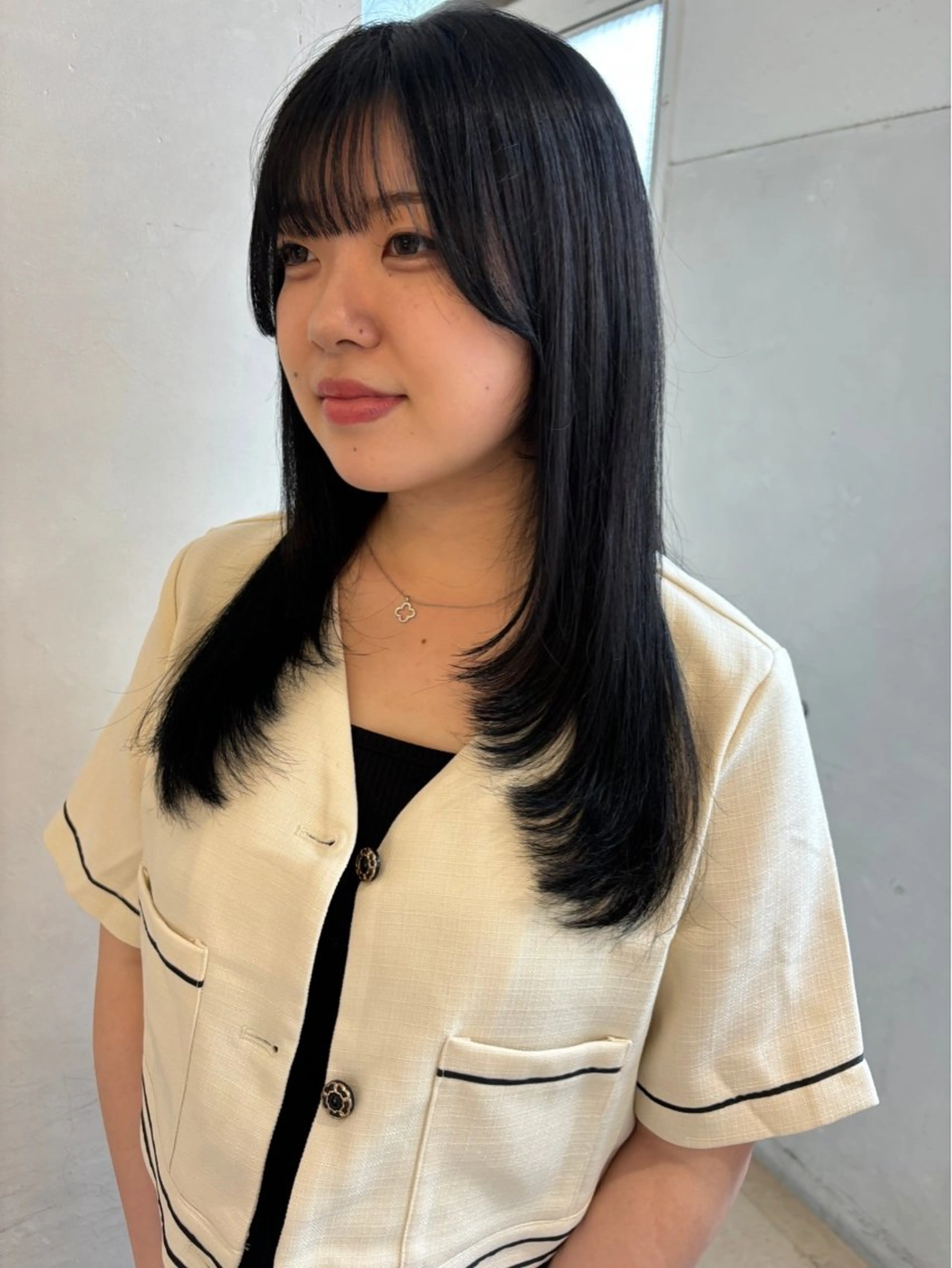 ロング レイヤーカット たかしま あさひのヘアスタイル