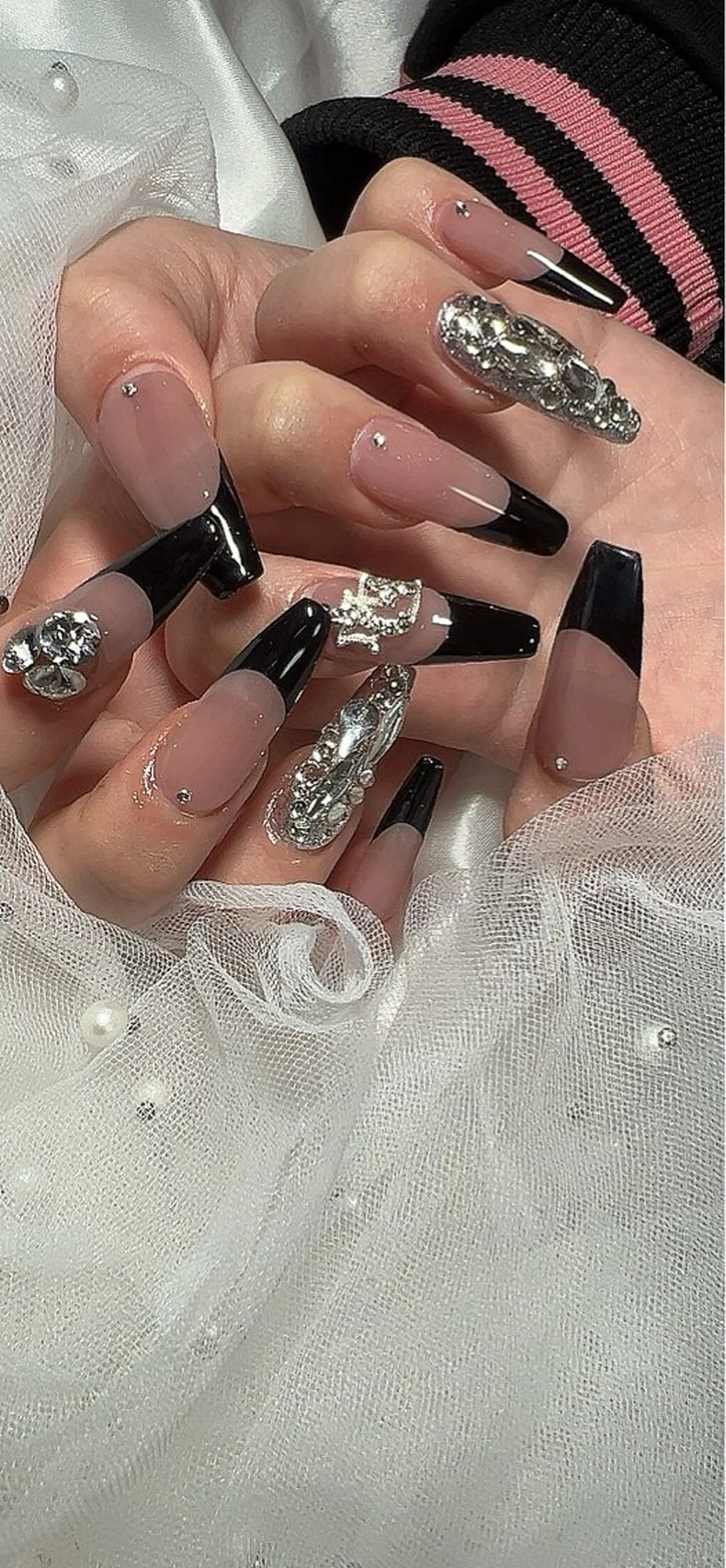 ネイル フレンチネイル ハンドネイル Ruana Nailのネイルデザイン
