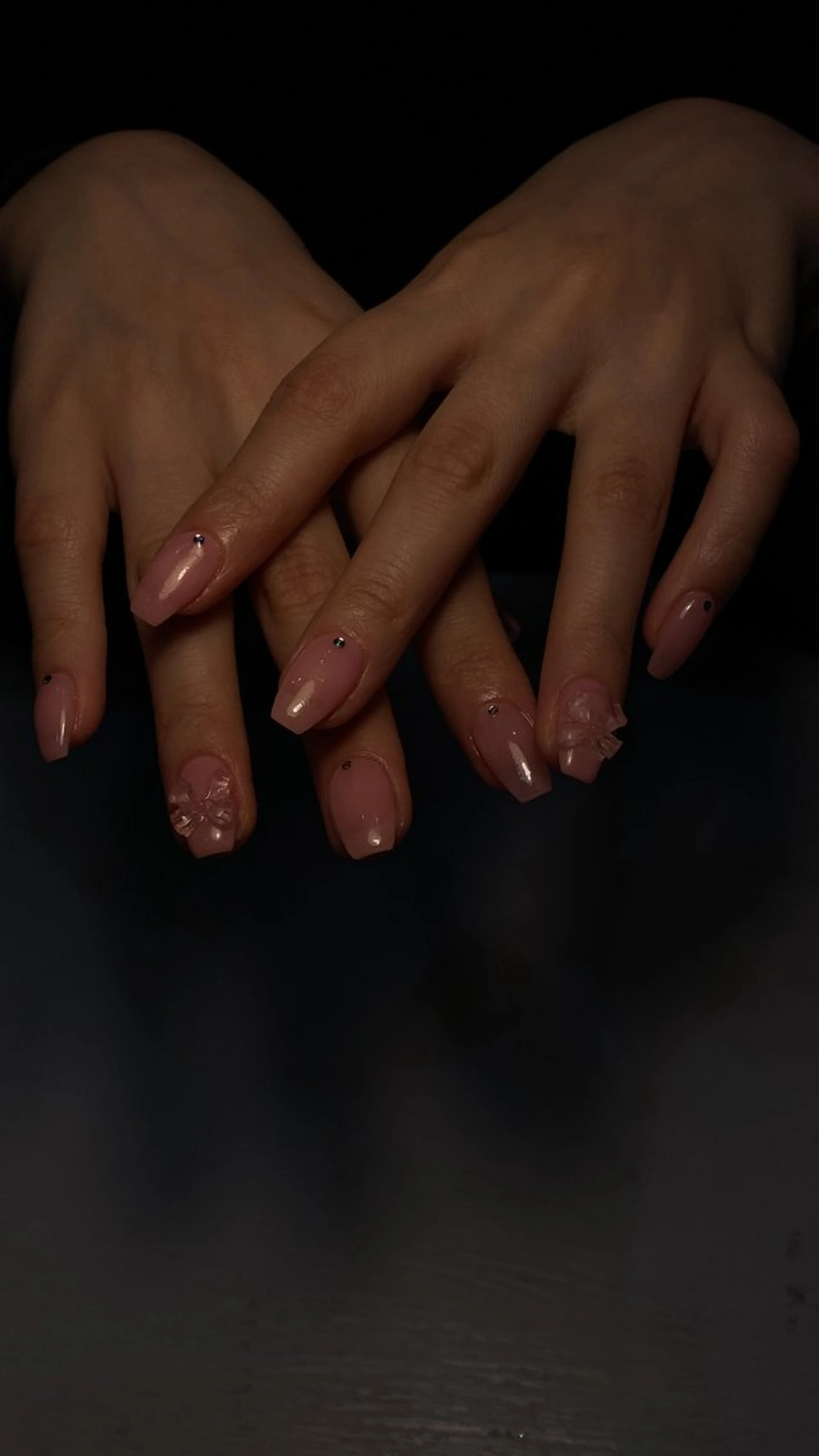 ネイル ピンク ハンドネイル ハンドケア NILATE所属・渡邉 あいのネイルデザイン