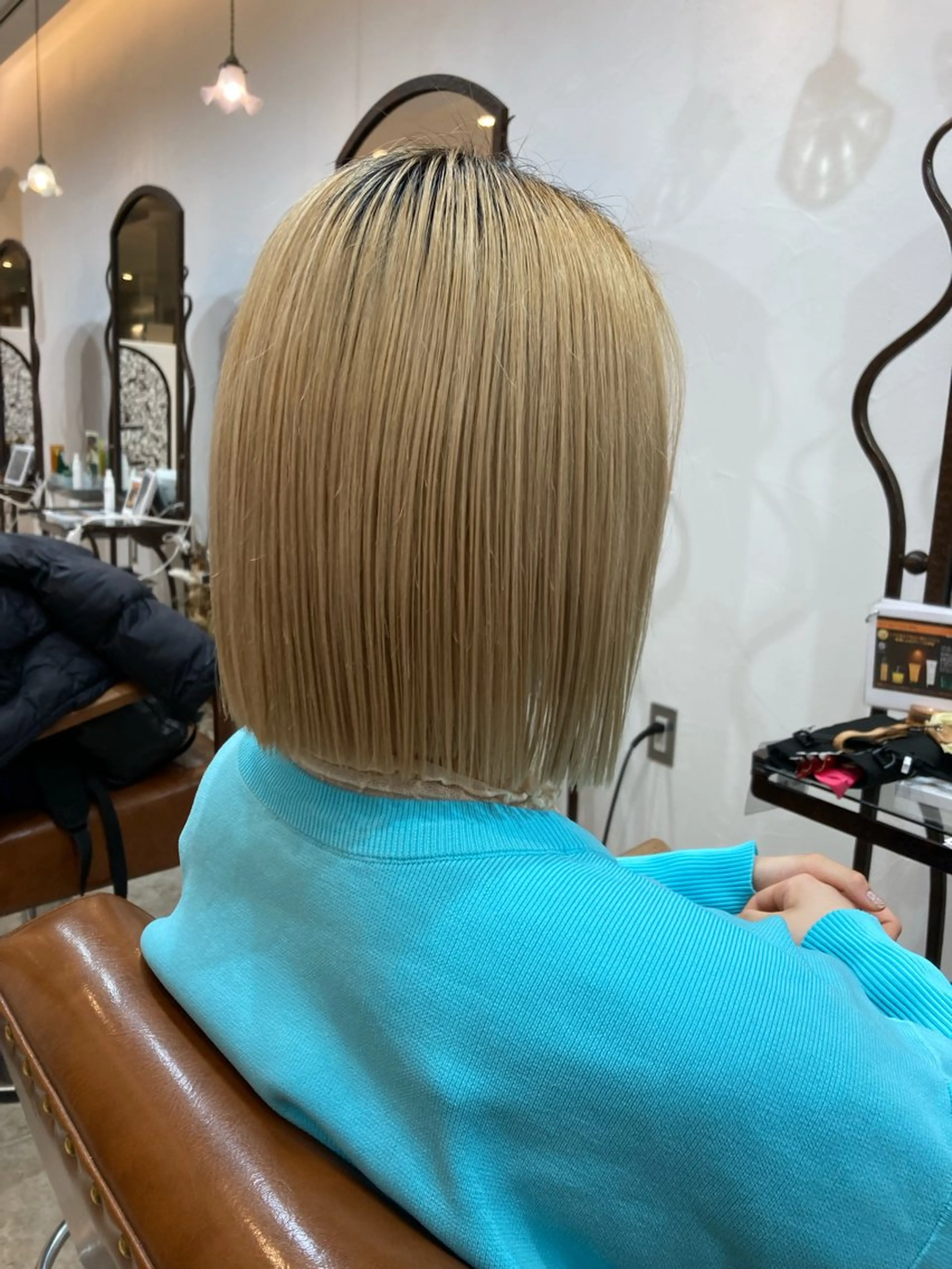 ミディアム カラー カット特化型 美容師/栗本のヘアスタイル